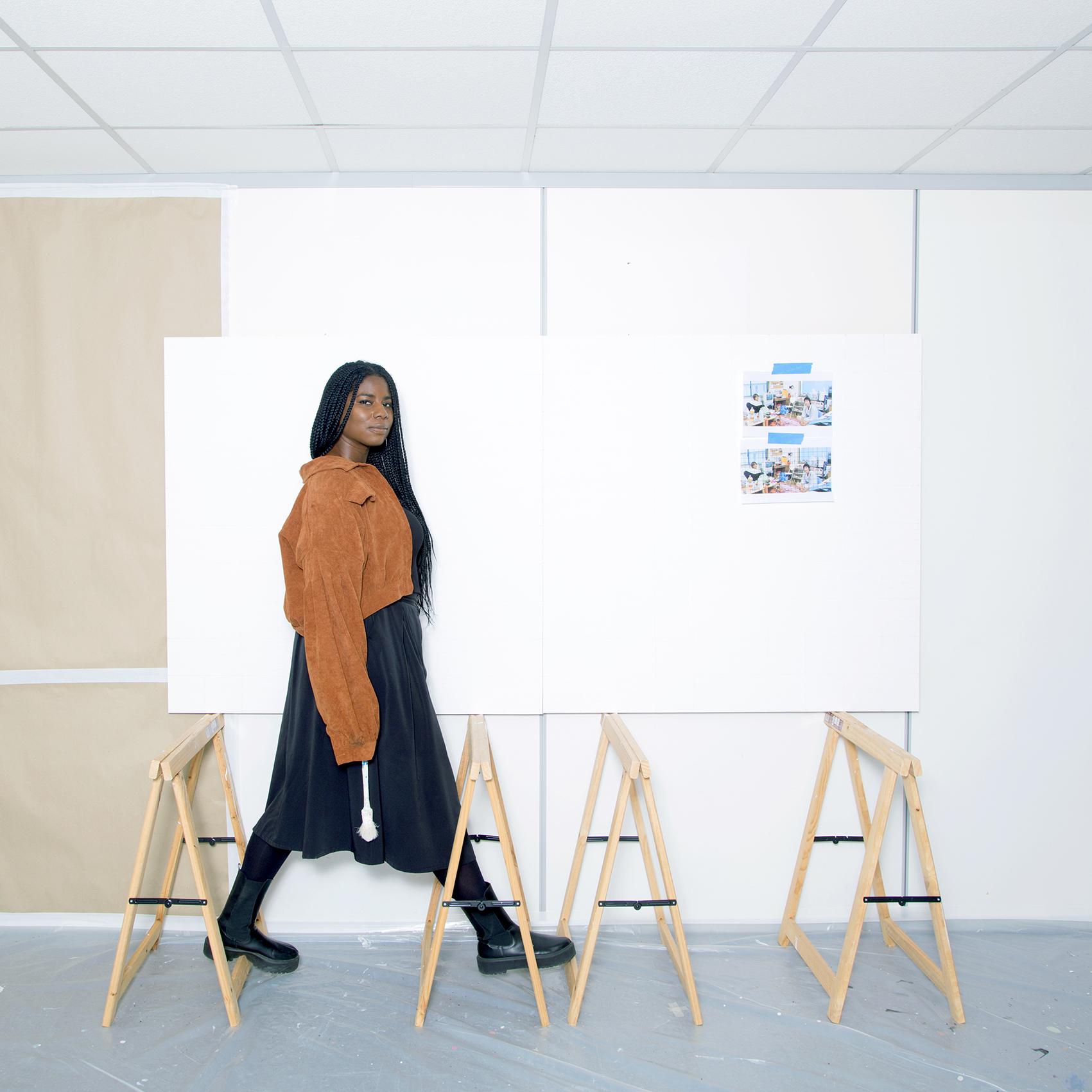  Ymane Chabi-Gara, painter, Le Monde