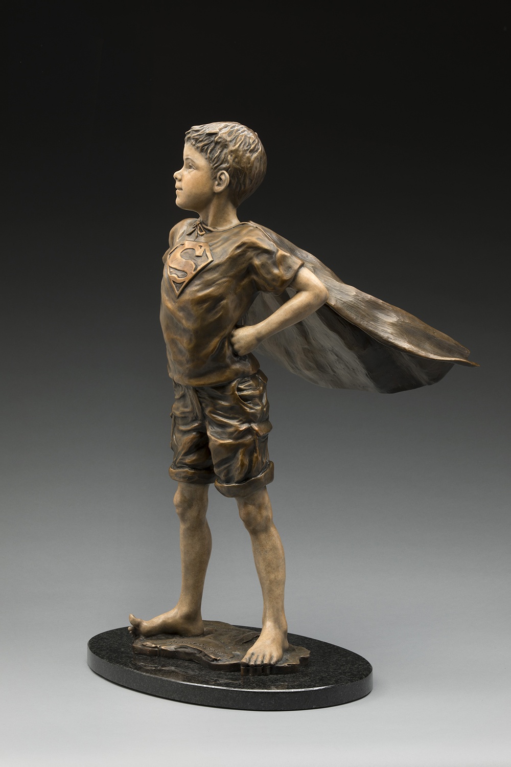 I Am Superman Full Left View by Angela Mia