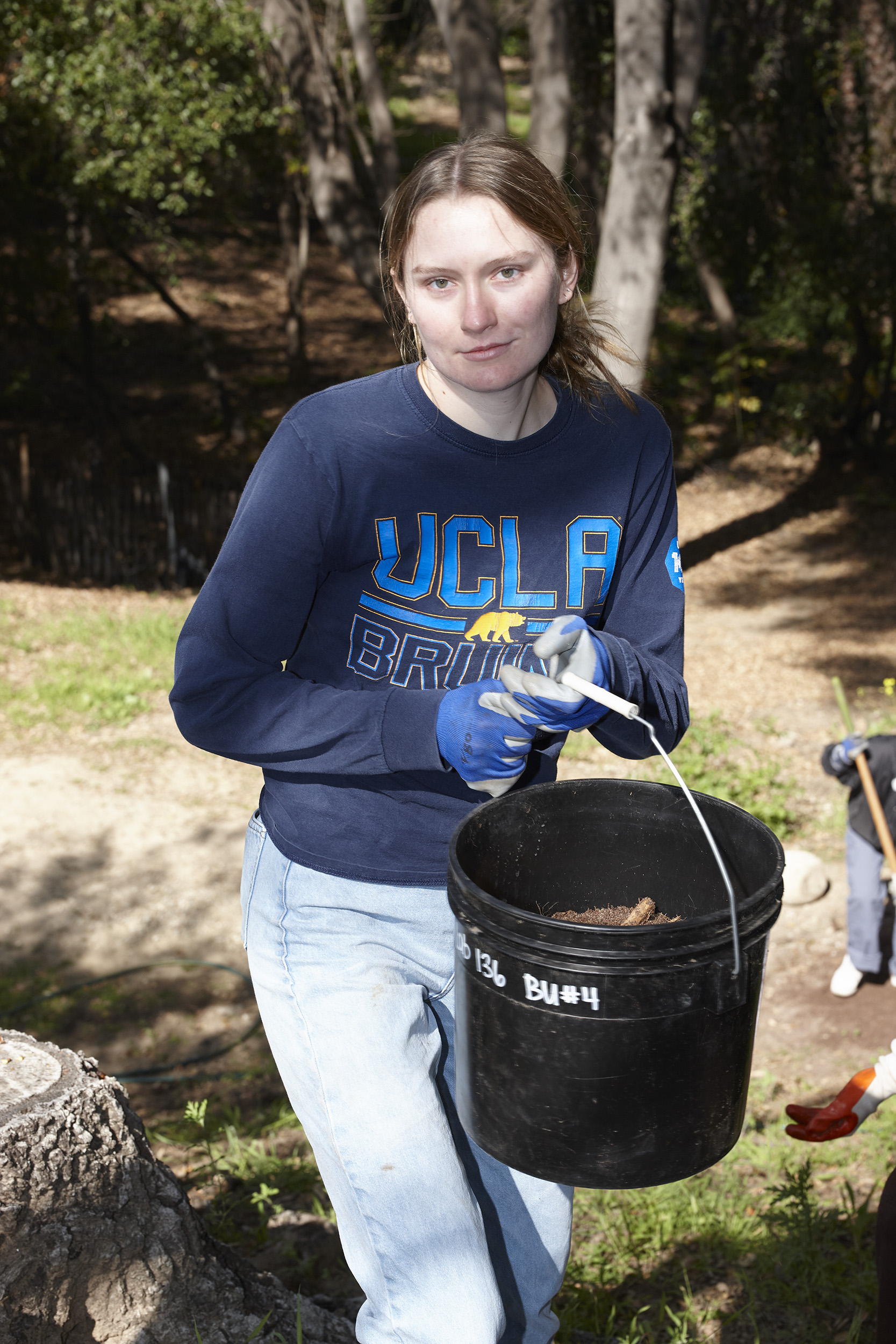 Landscaping Day with UCLA Ecology and Evolutionary Biology Students, Holy Spirit Retreat Center, February 2022.