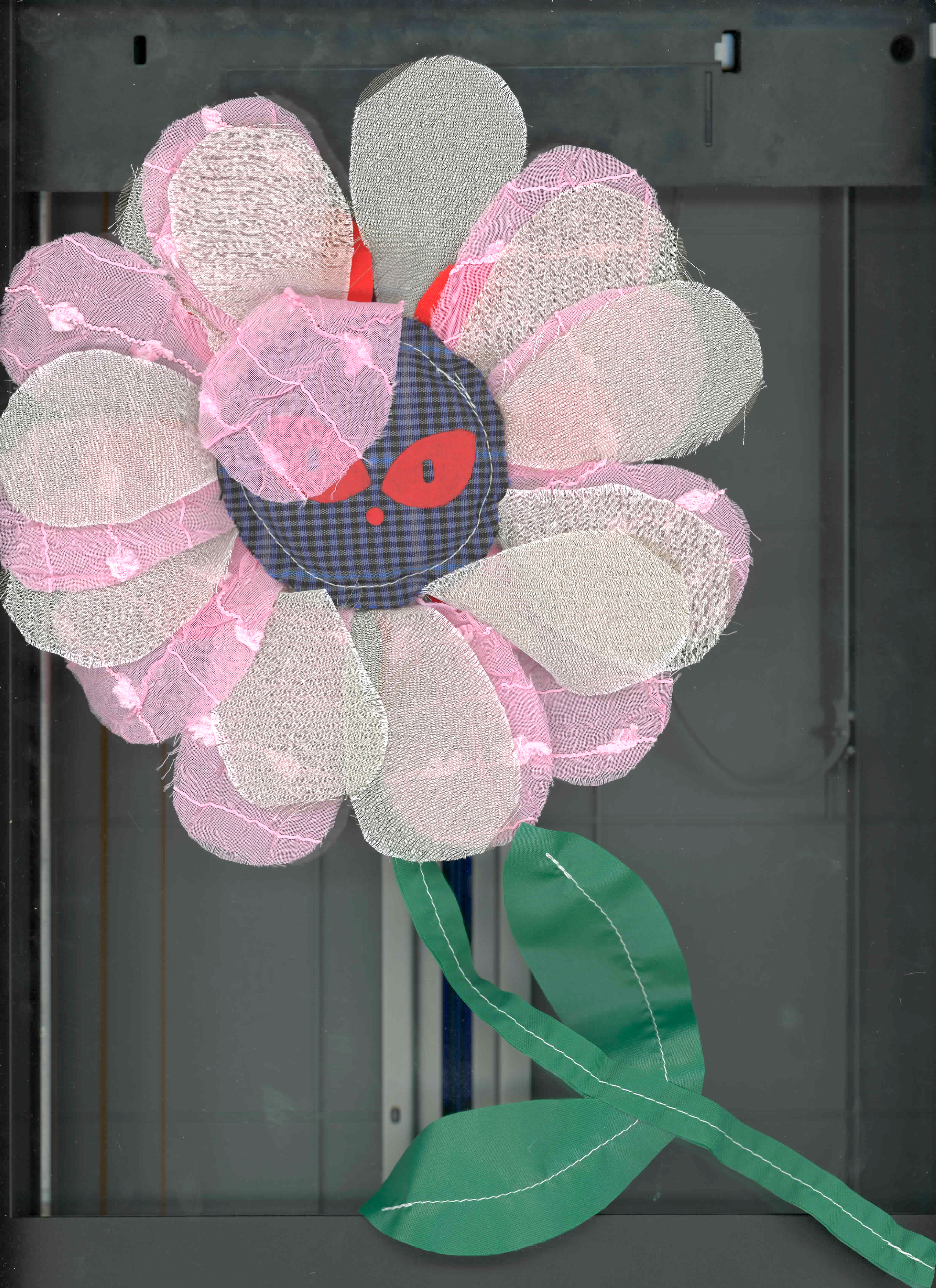 "Michelle, I made you a flower because it's the first thing I think about when I think about you. "