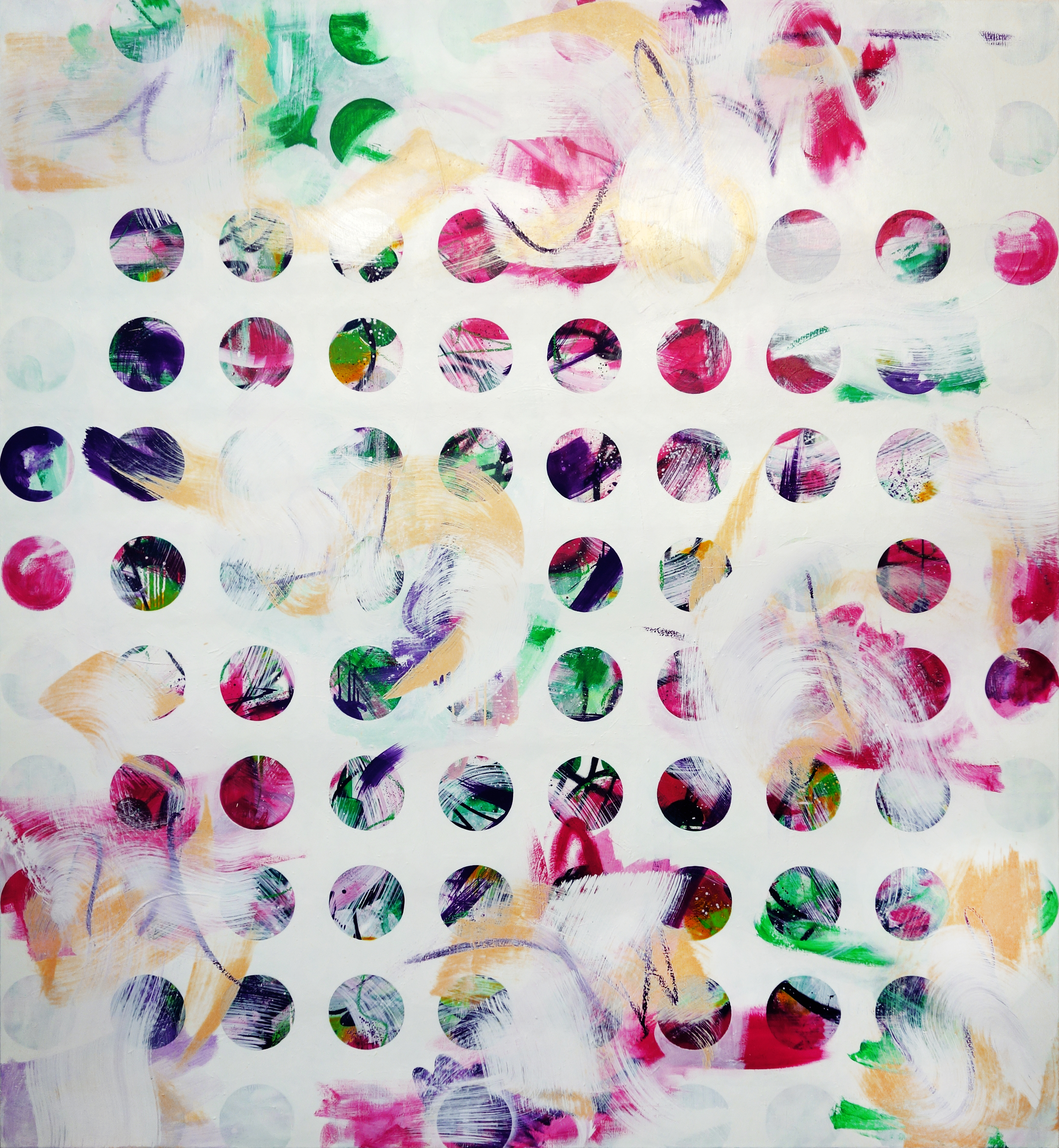 Screen #3, 2016. Oil on canvas. 200x185 cm