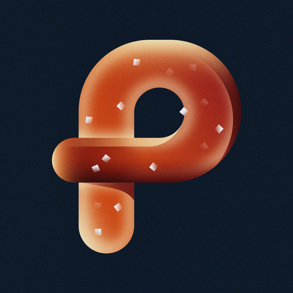 P is for Pretzel