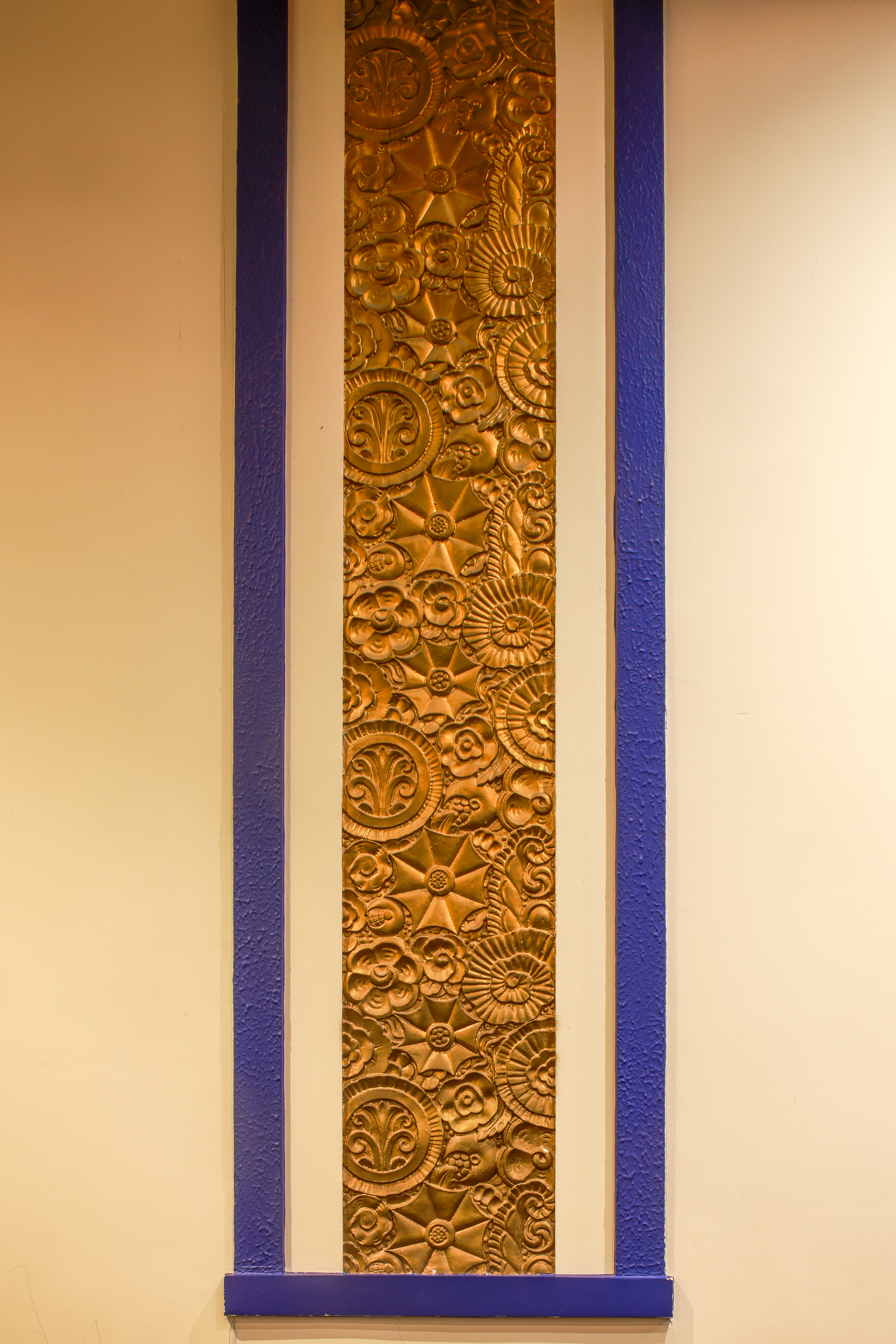 Detail Wall Freedom Centre International Church, Former Odeon, 1934, Welling, London. Photo credit: Sirj Photography