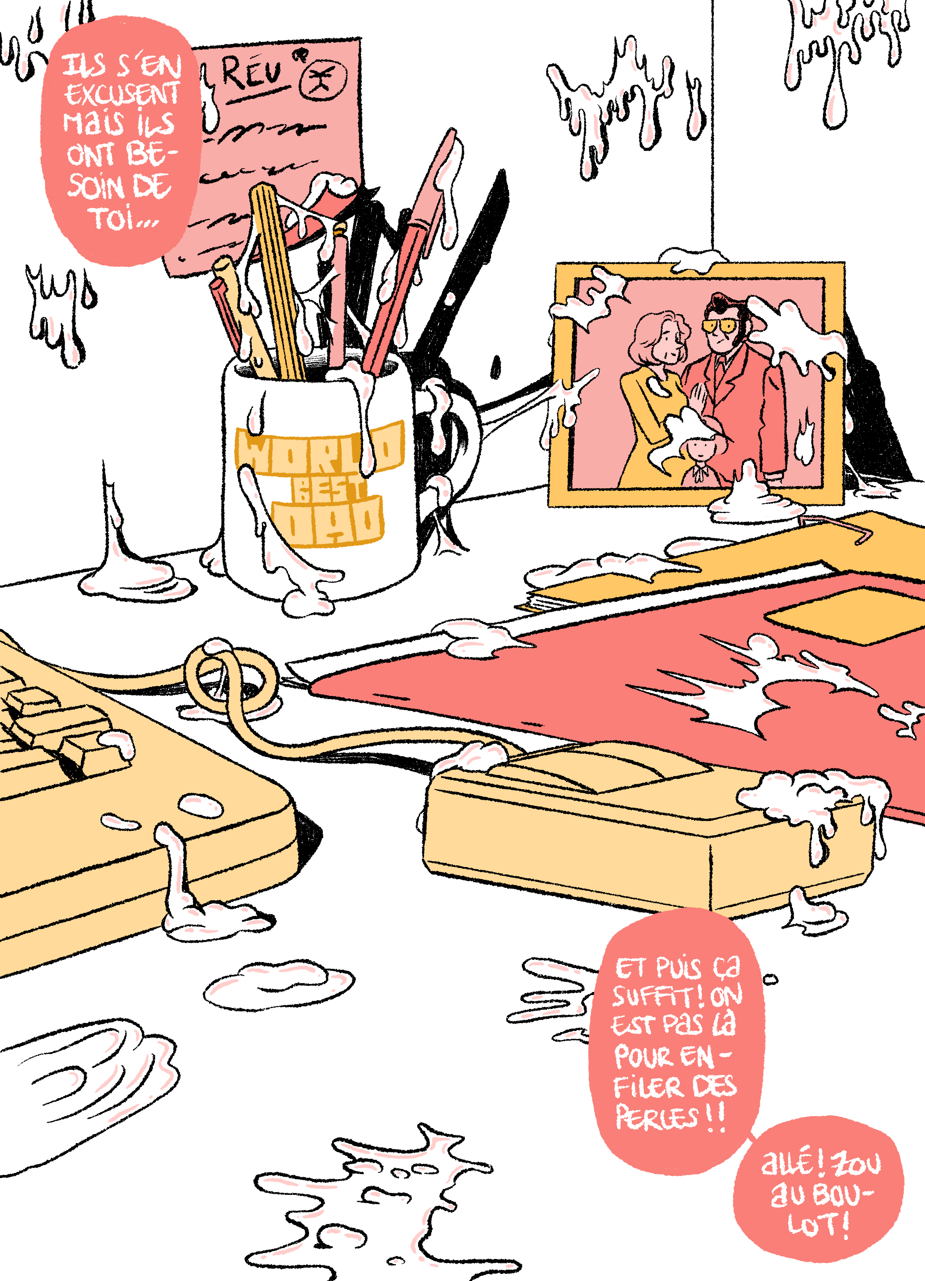 OH MY GOD MICHEL! Ongoing project, written by Joseph Saffiedine, 2023