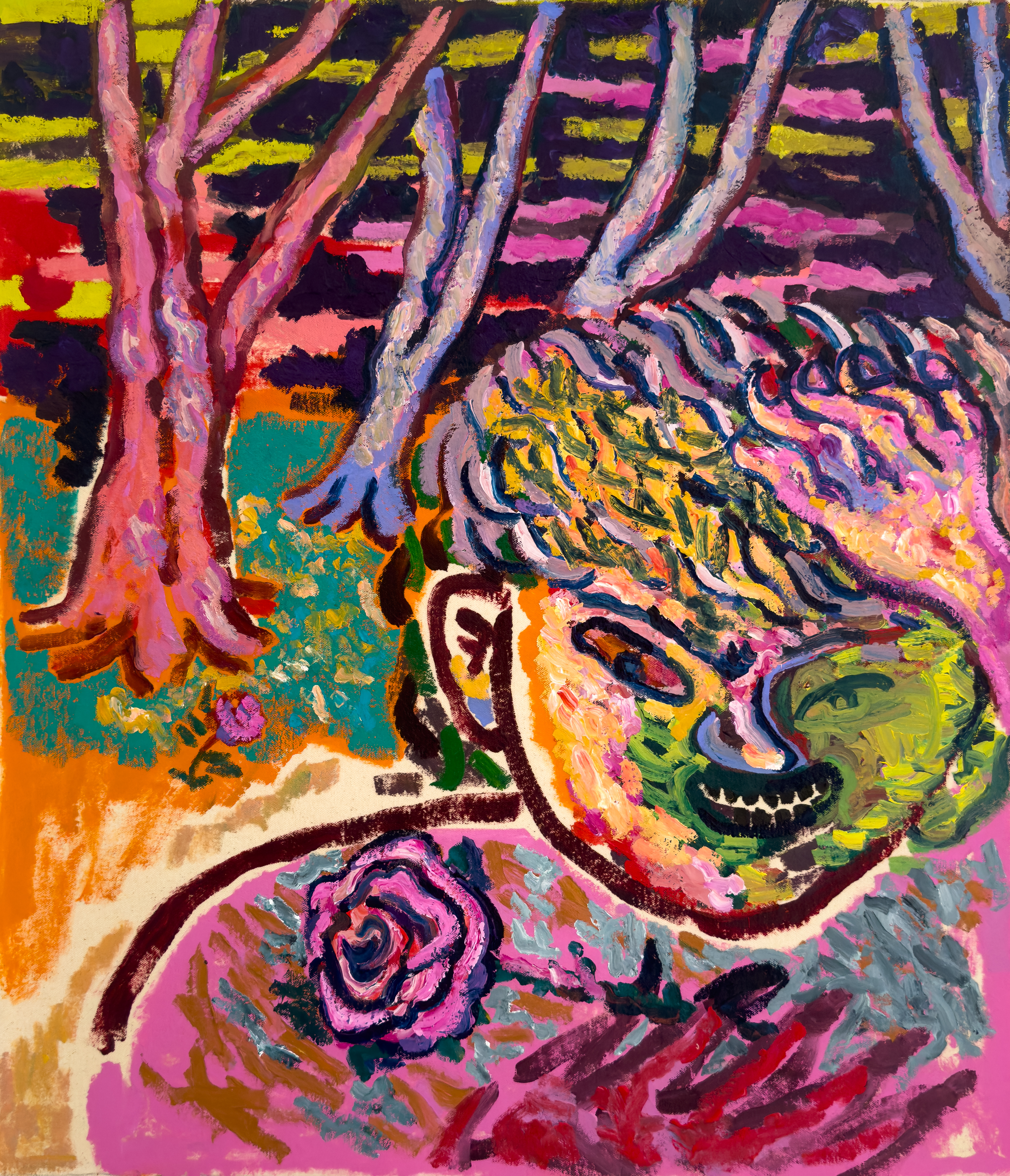 El poeta/ 80x78cm/ 1.200 €