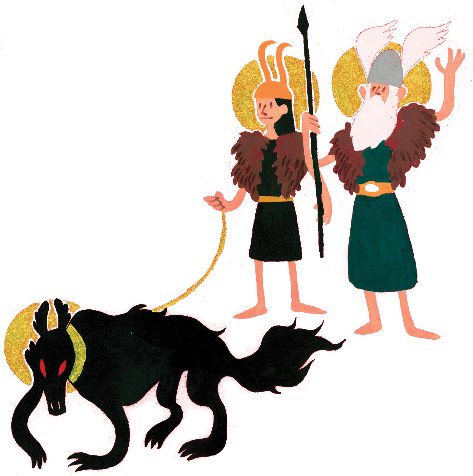 persian gods clip art