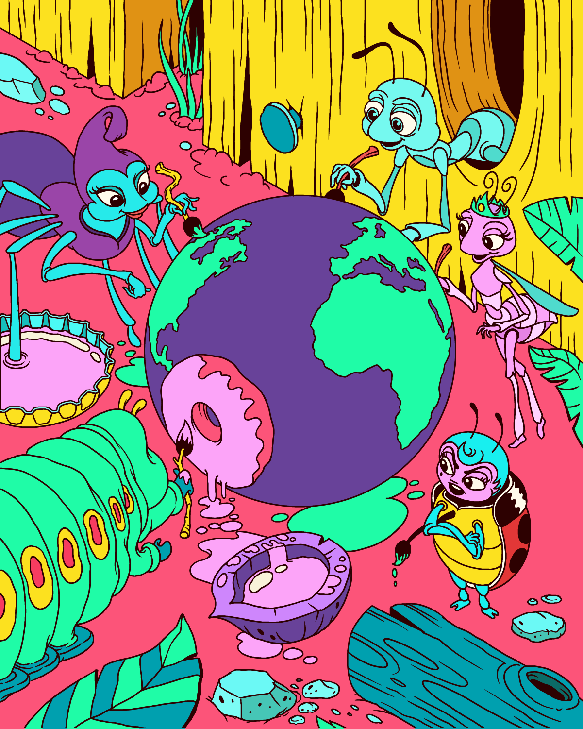 Dave Arcade - Earth Day - A Bugs Life