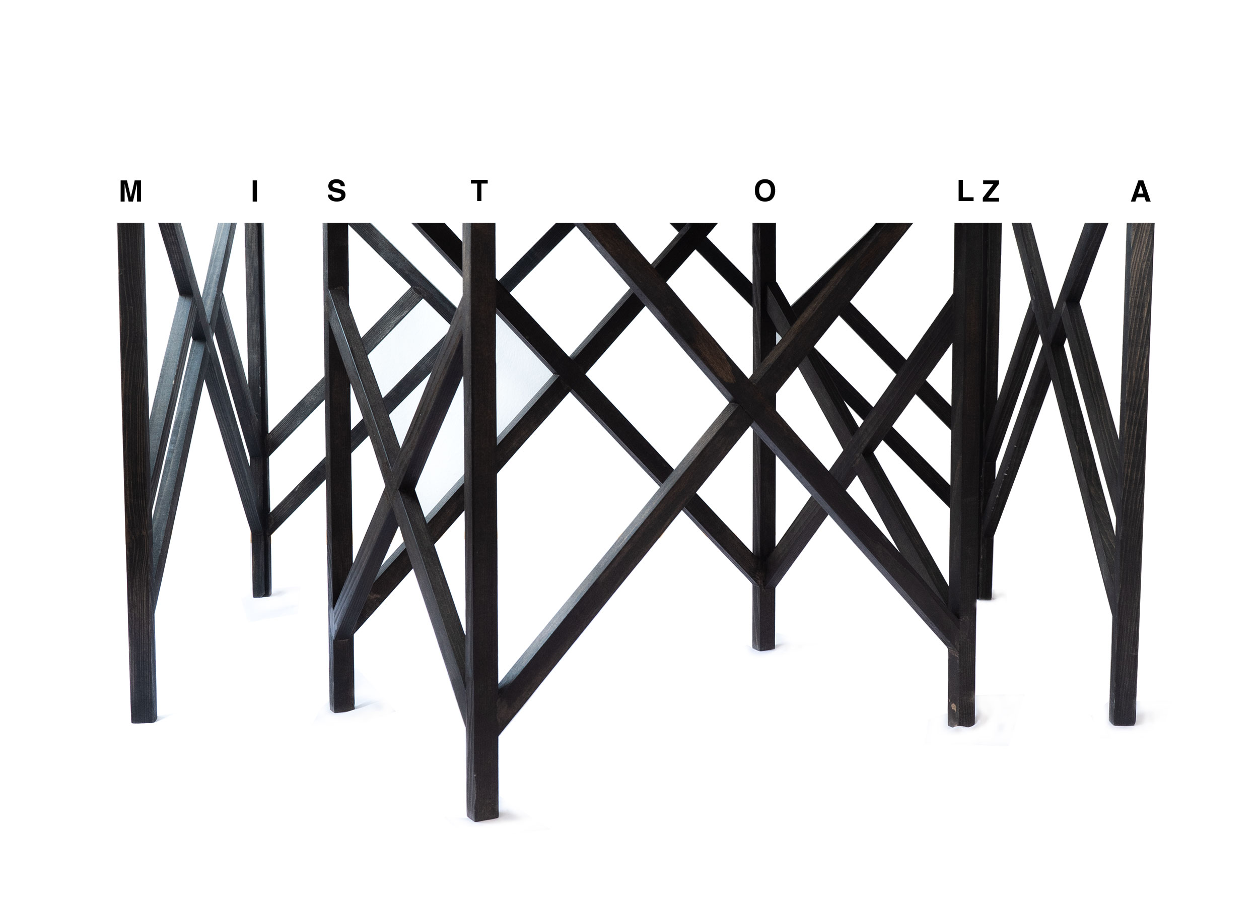 Mistolza, desk & chair for a synthesizer, 2017