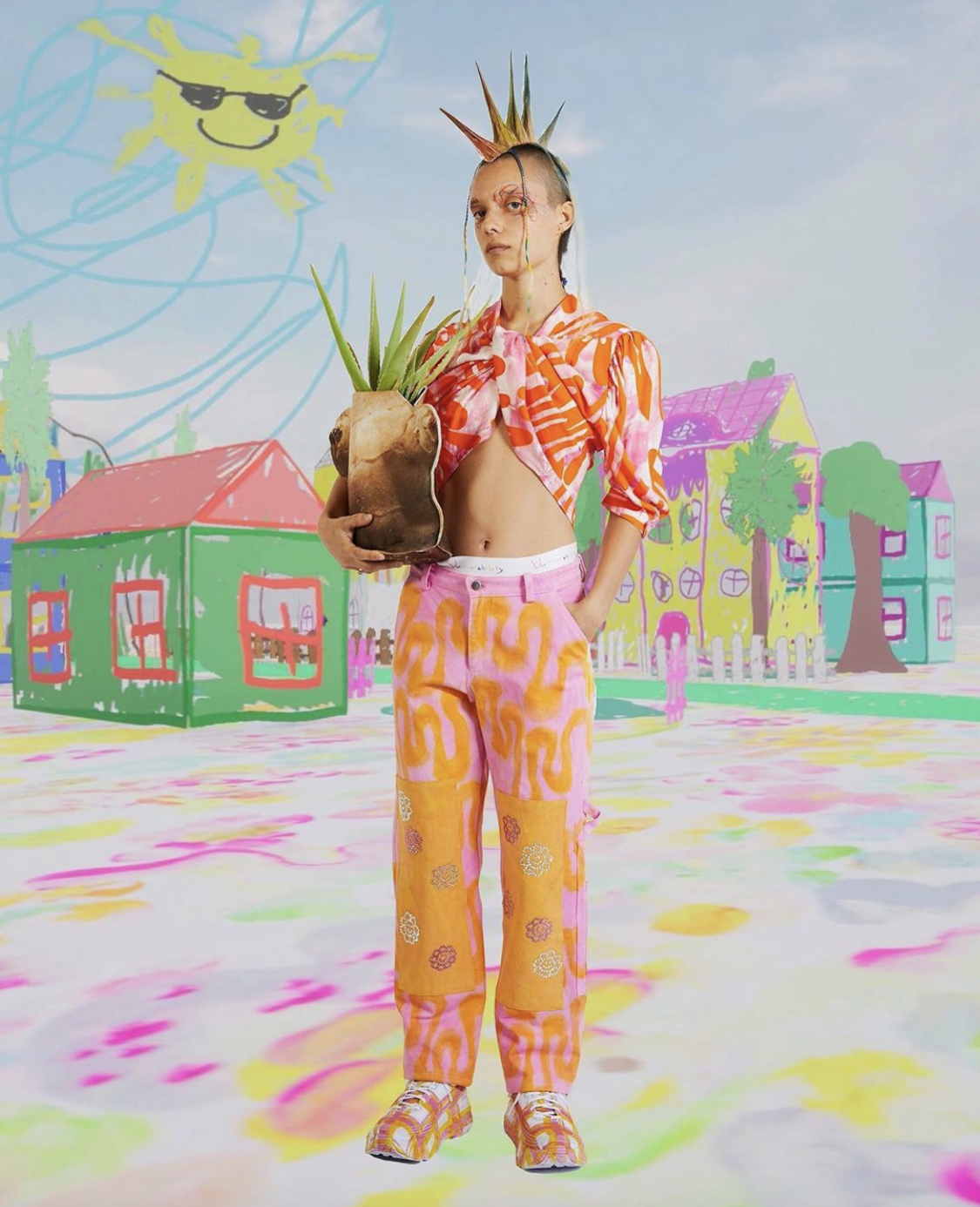 as featured in Collina Strada SS21 