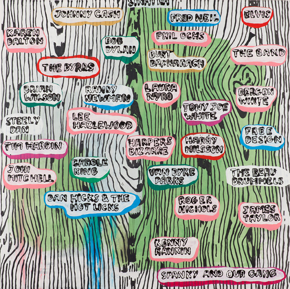 "Discothèque 3", 2014, Acryl on canvas, 200x200 cm