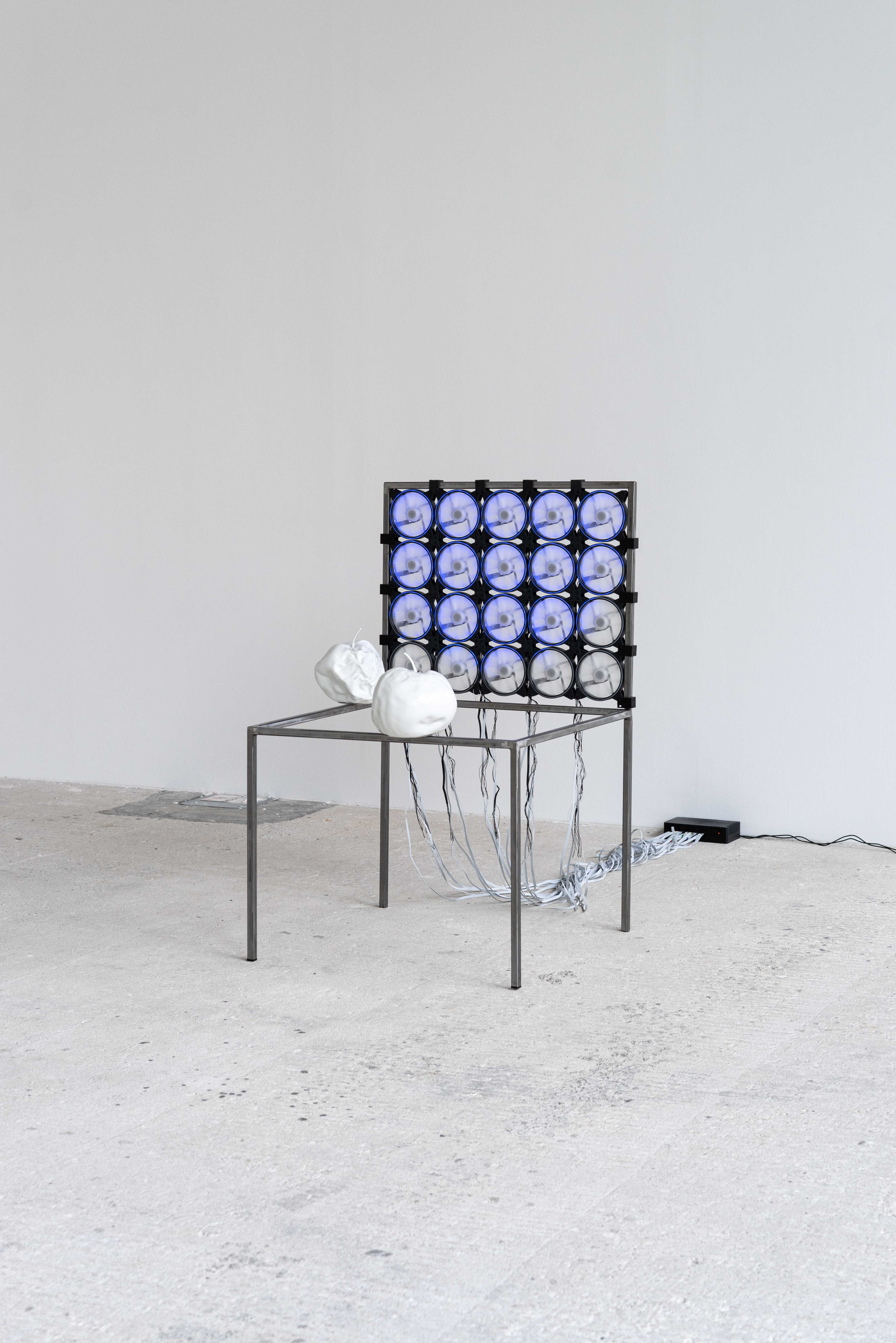 Wagehe Raufi - Untitled (meta balls), 2021