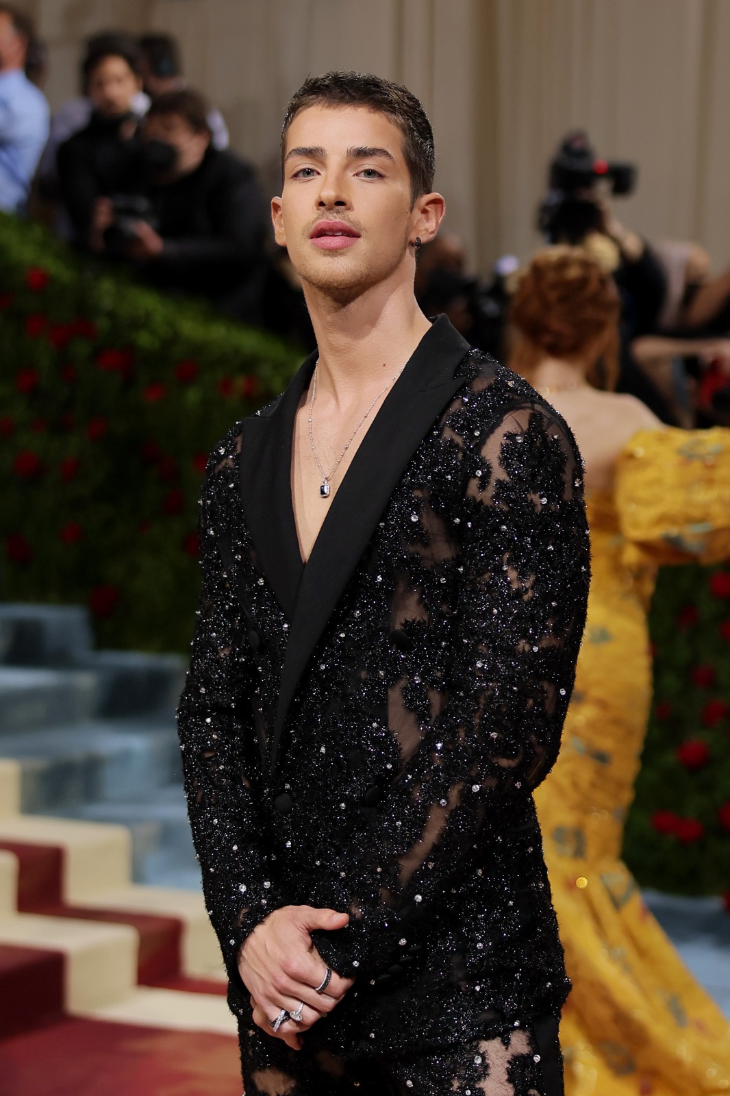 Marc Forné styles Manu Rios for Met Gala — Mgmt Prjct