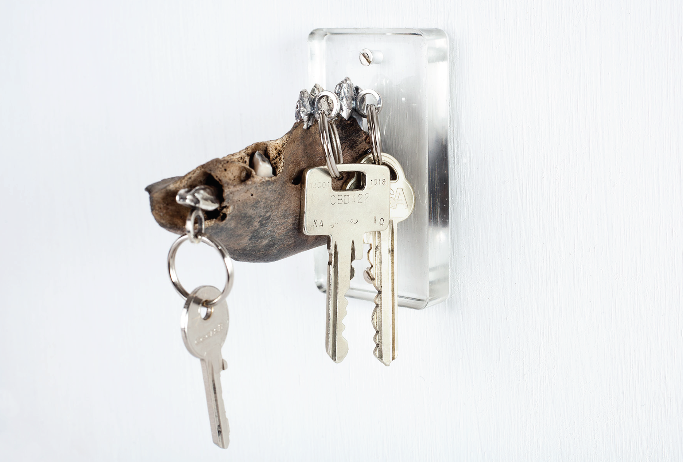 Key cabinet / key rings, 2018
