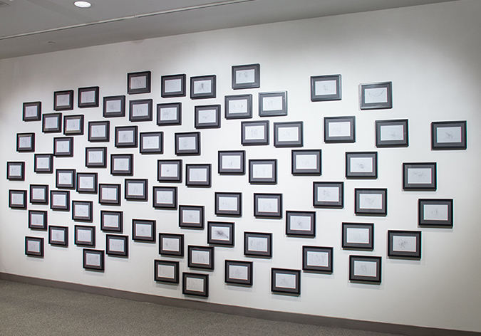 Getting to Infinity, Walsh Gallery, 2015