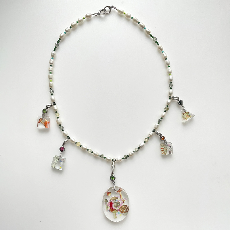 Pearls: Green with Envy £165