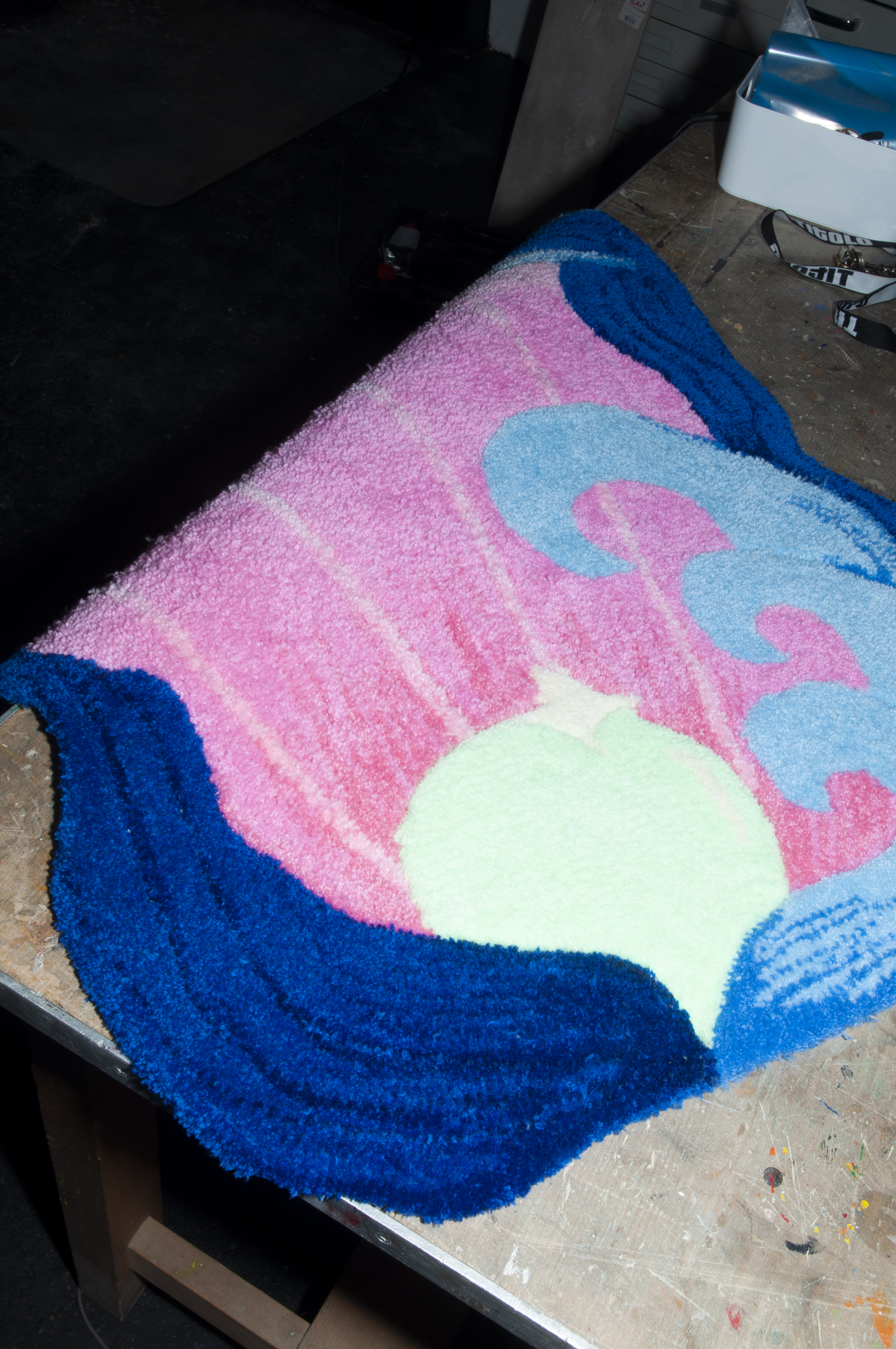 Mermaid Fantasy, Teppich, 72x112cm, 2022