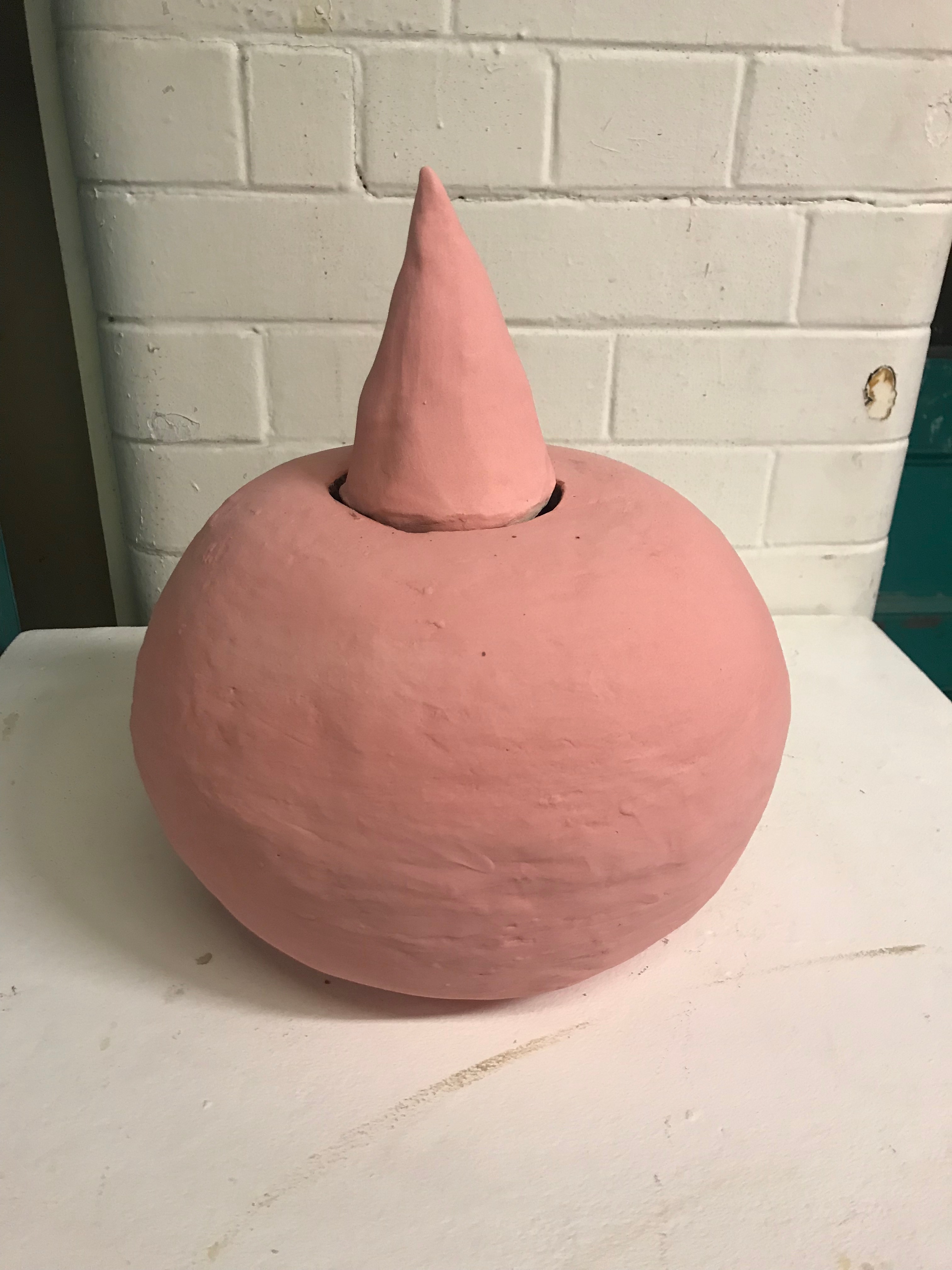 Ovary,  Glazed Ceramic Sculpture, 2019