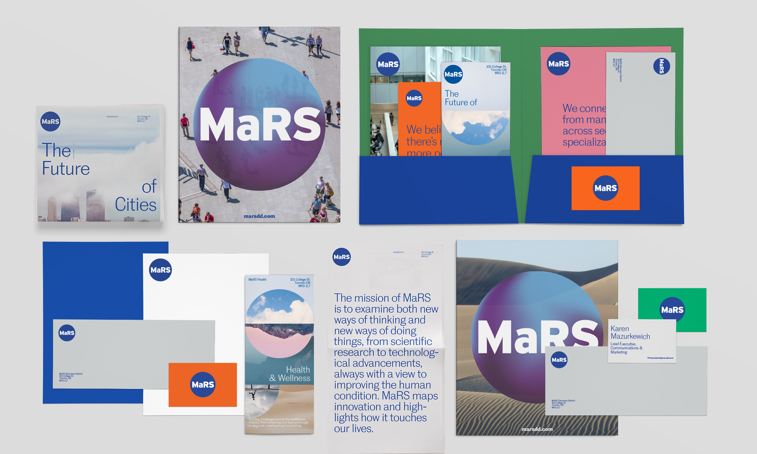 MaRS Discovery DistrictBrand Refresh (see project)