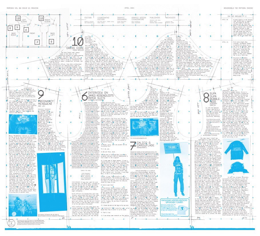 "Fashion," Paprika!, 2021. w/ Angela Lufkin, Betty Wang, and Anna Sagström.