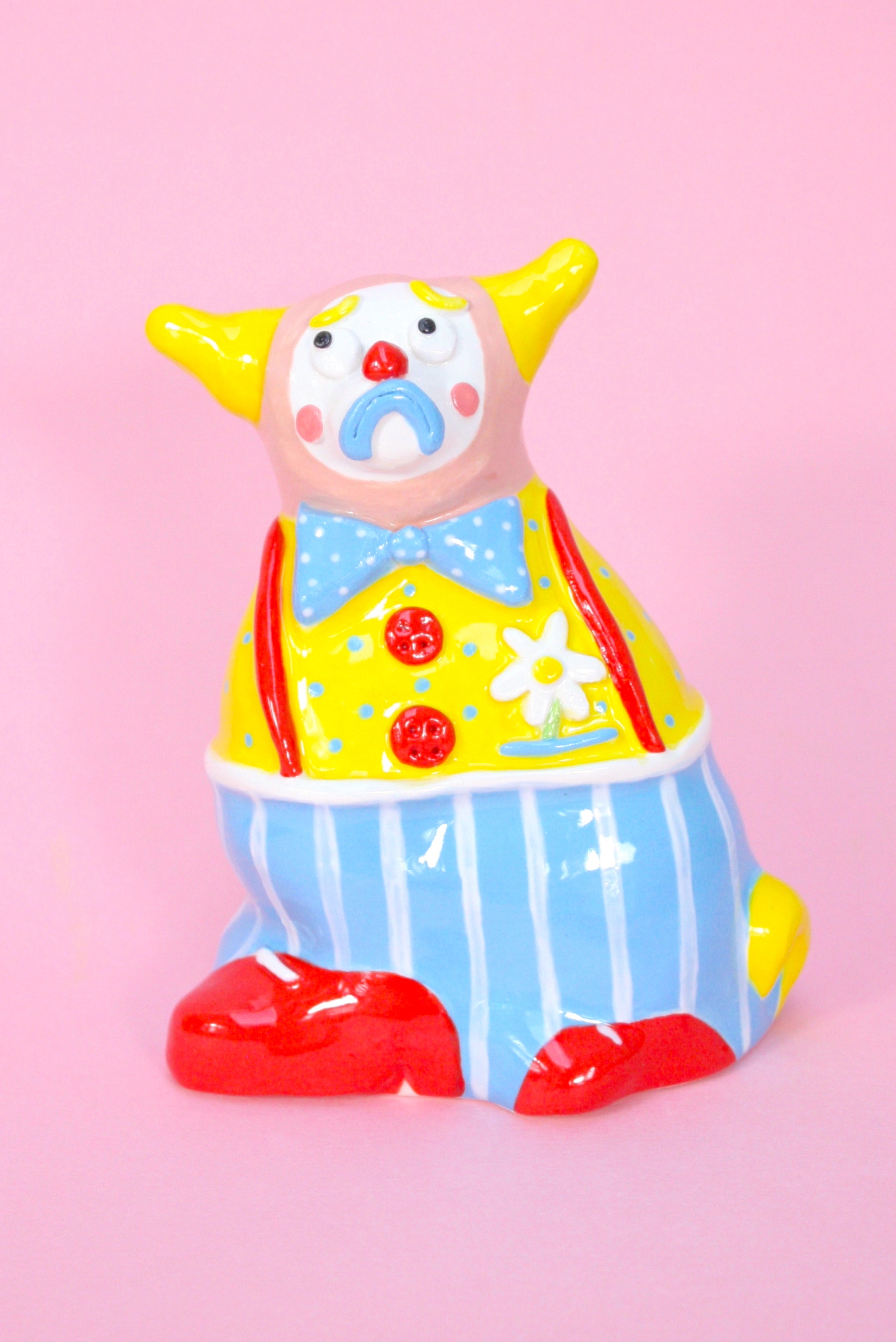 Ceramic Dog (Clown A) £90