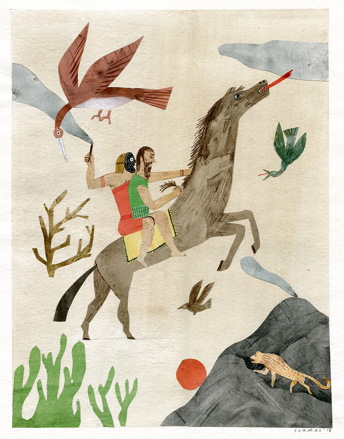 Palo Santo Collage Serie