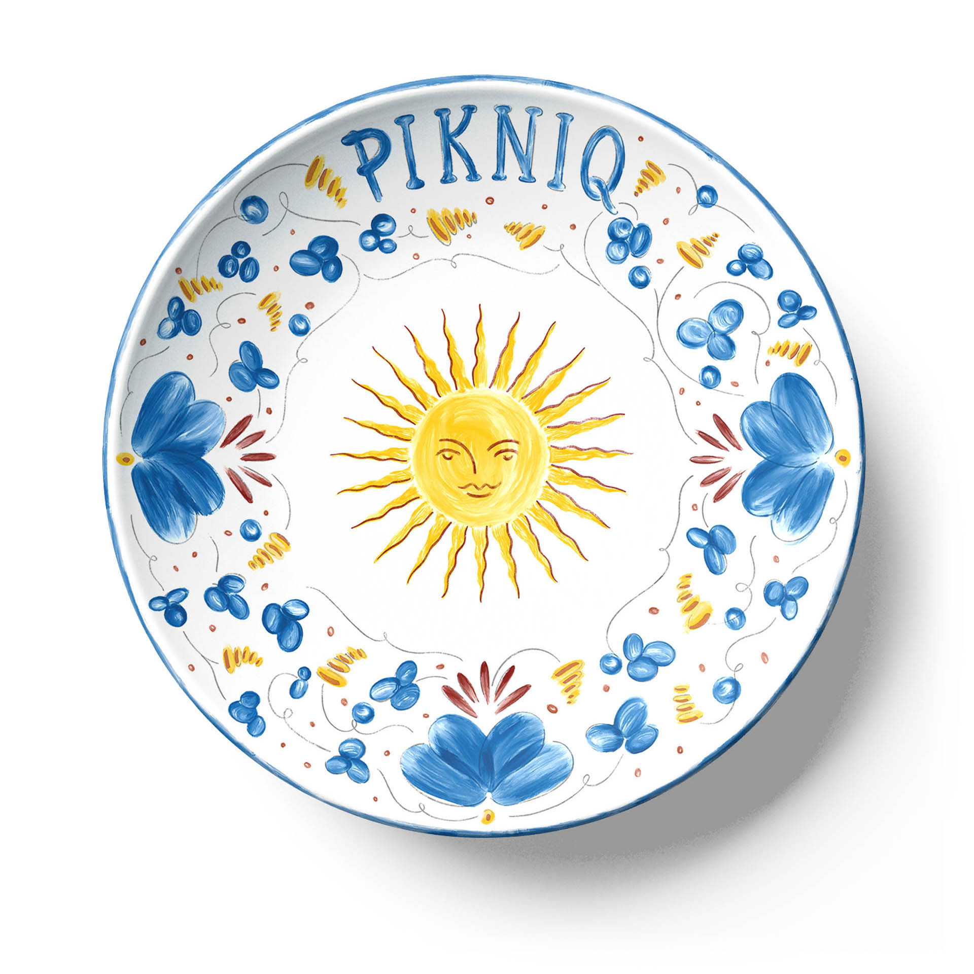 Pikniq - Illustration for the restaurant's new tableware