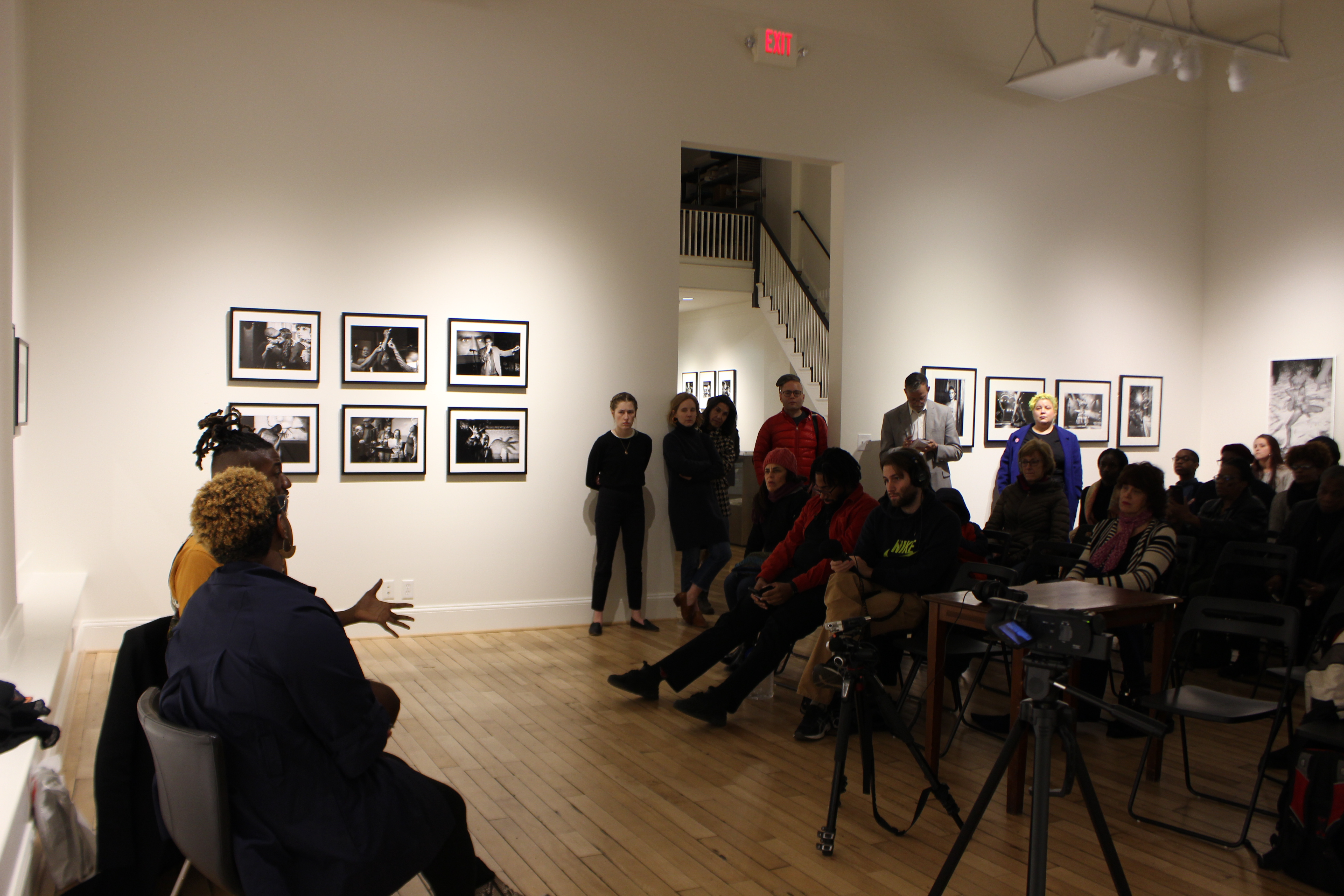 Candela Gallery- In Conversation With Najee Wilson ,Richmond VA 2019.