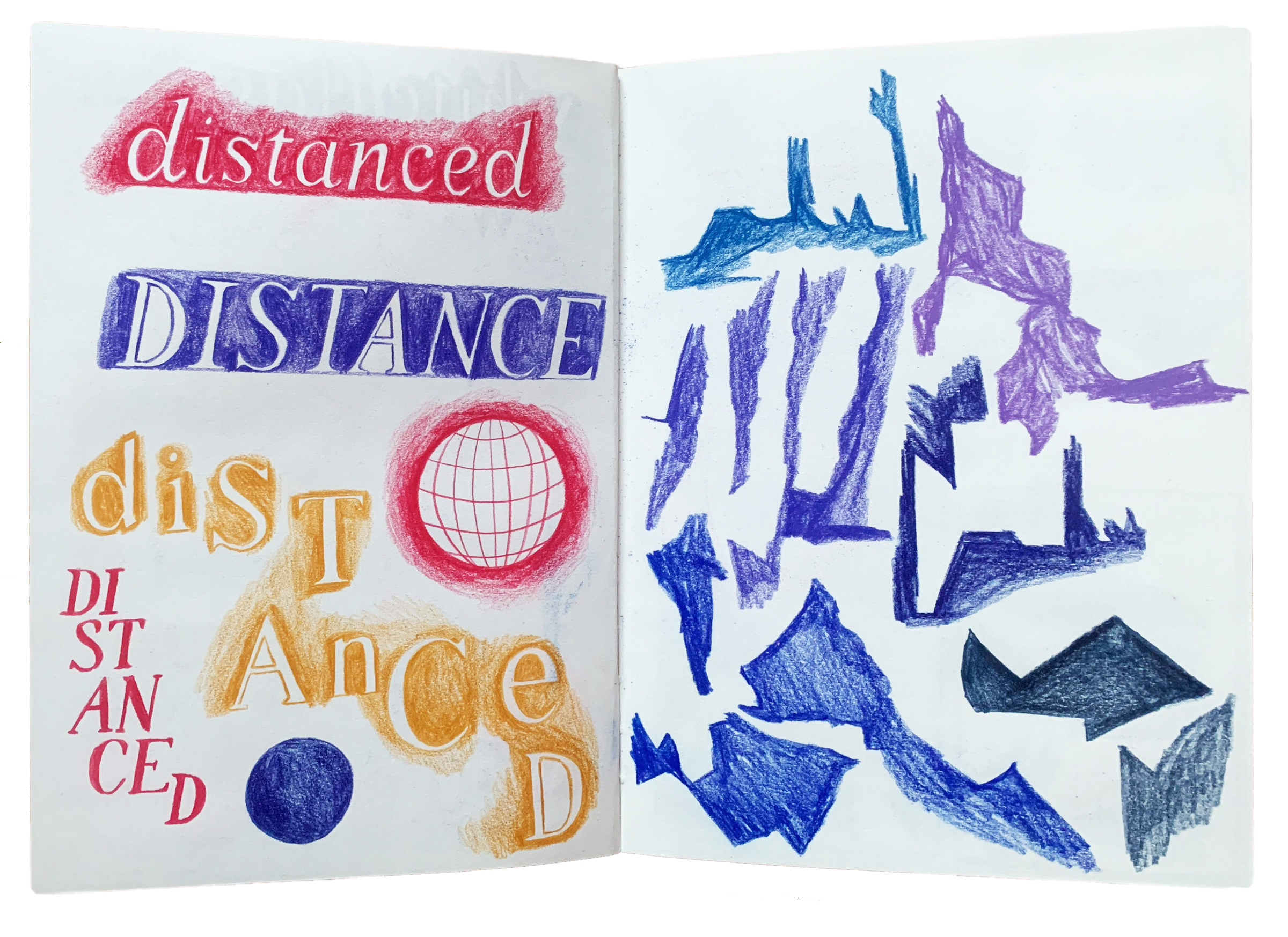 colored pencil, spring 2019