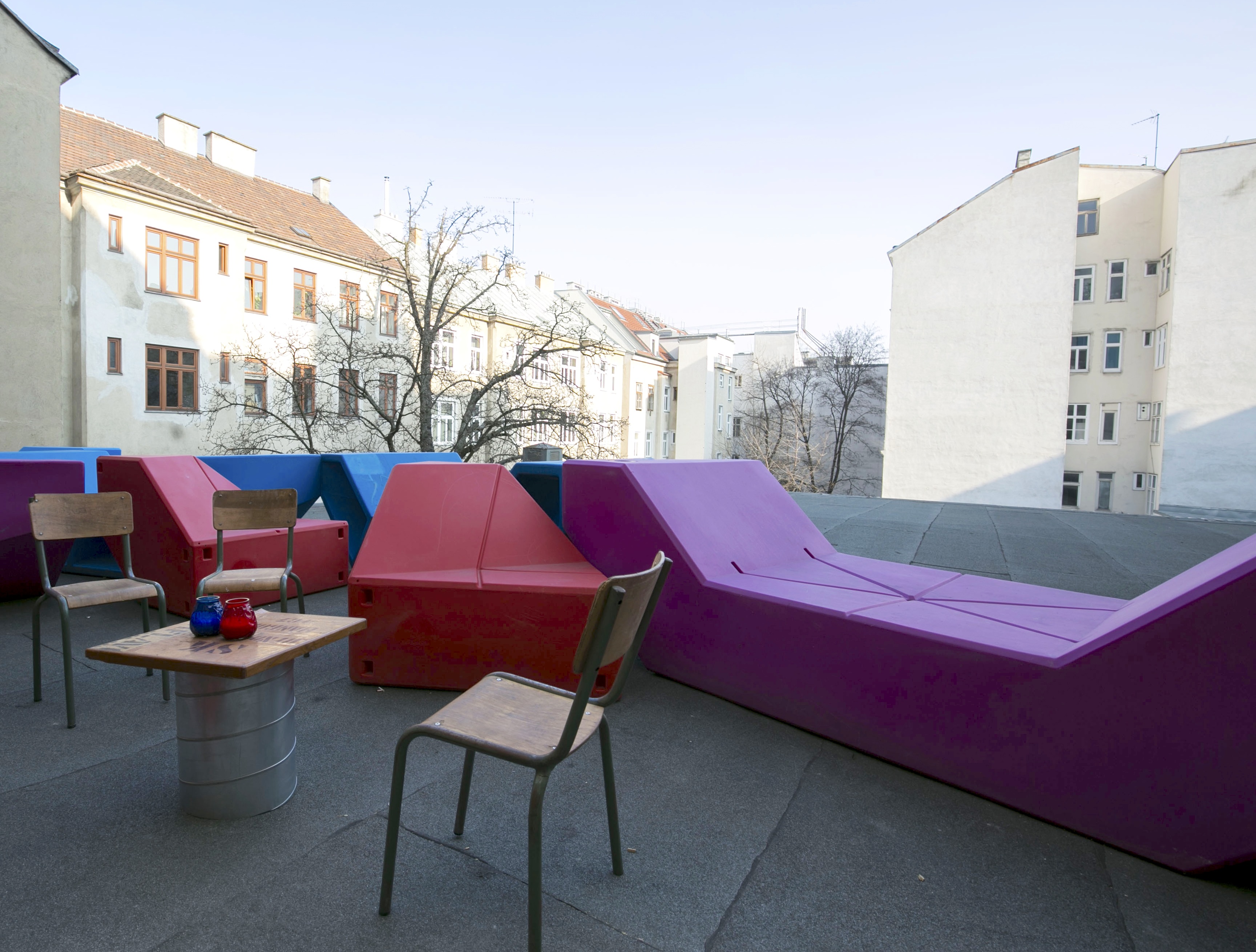 CoSpace, Gumpendorfer Str 65, Flachdach, Foto: Manuela Larissegger