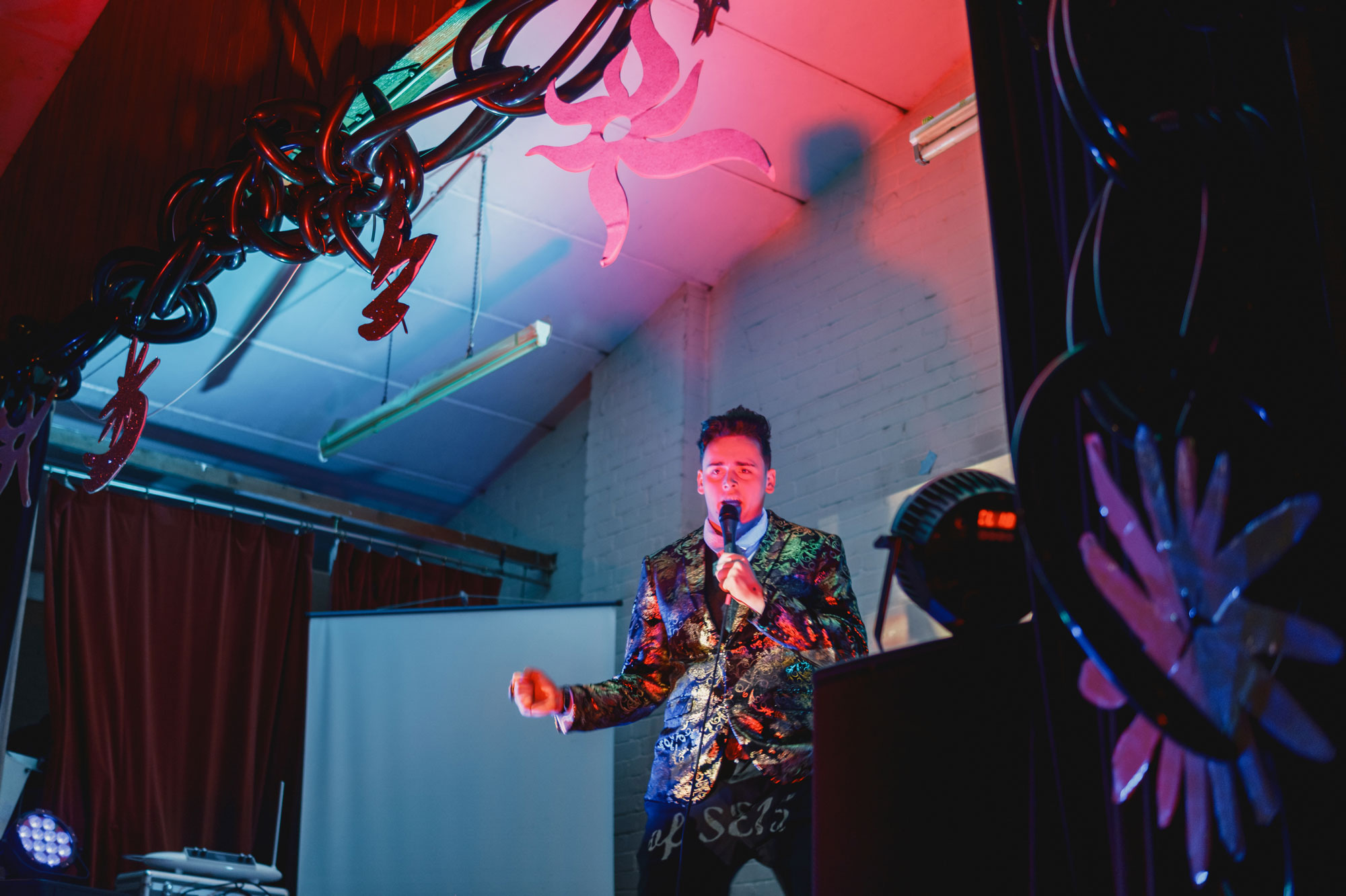 The legendary Aaron aka 'Nunhead Elvis'. Photo by Ted Della Torre.