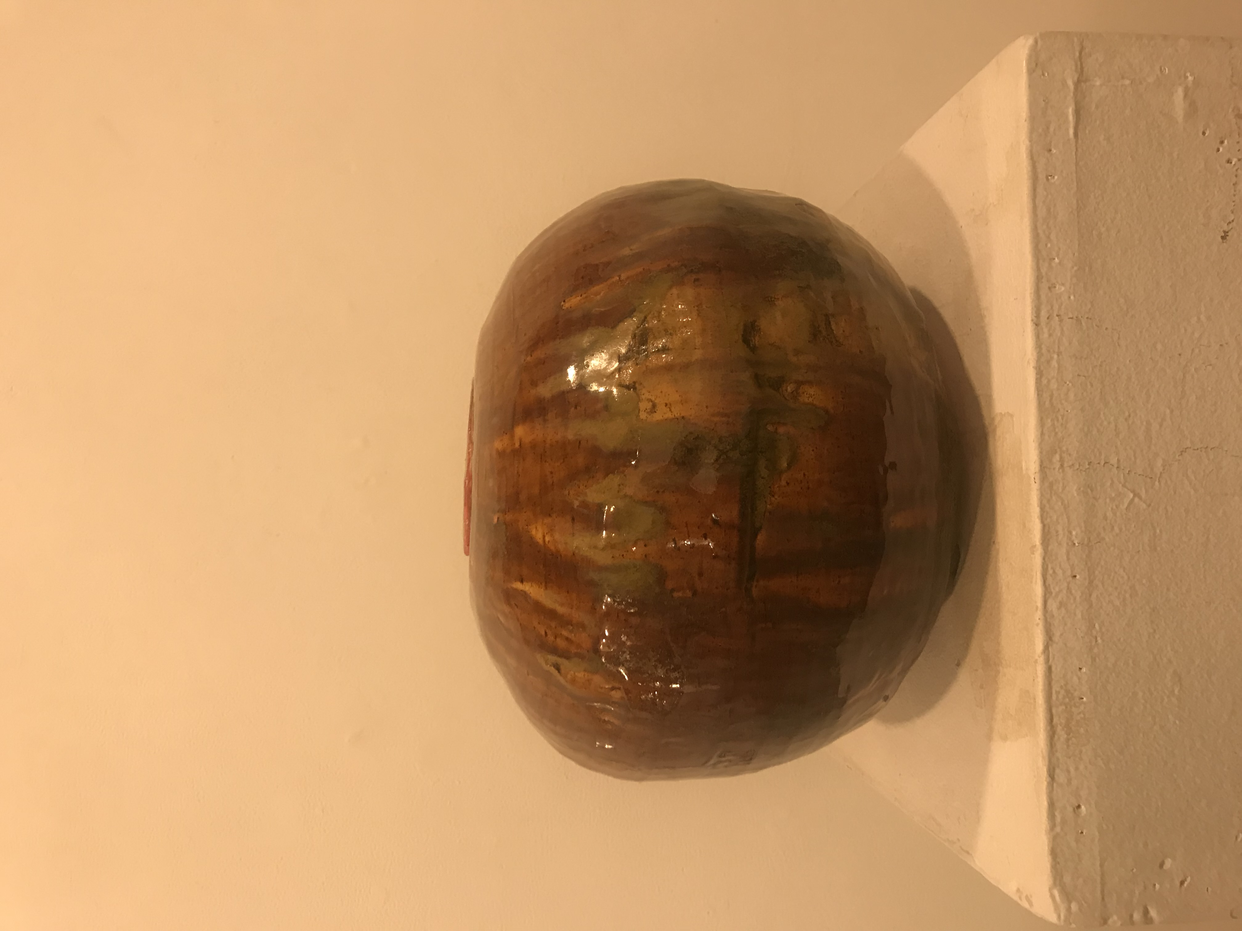 Ovary, Glazed Ceramics Sculpture