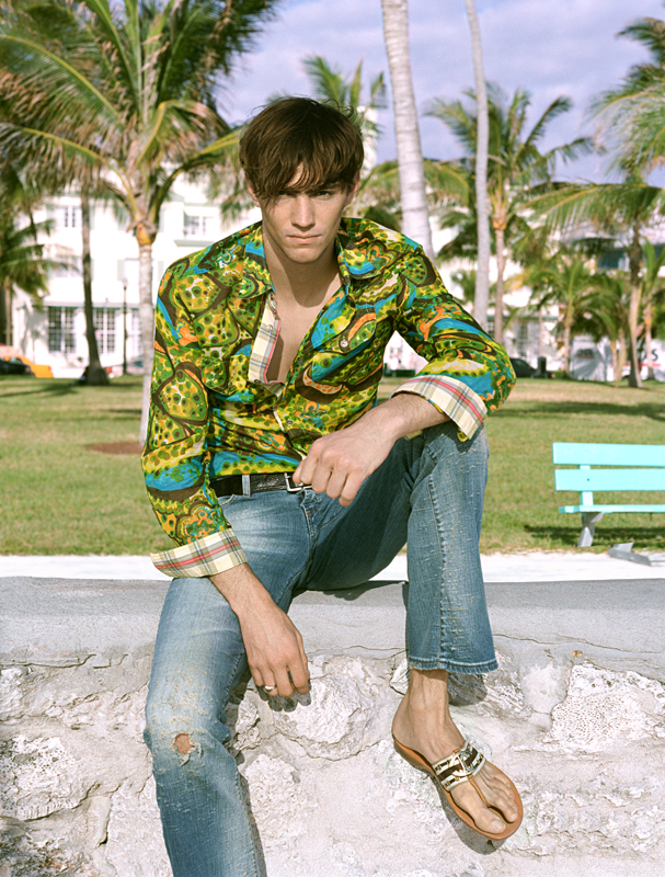 MEN FASHION - SHOT IN MIAMI FOR DANDY MAGAZINE, PARIS