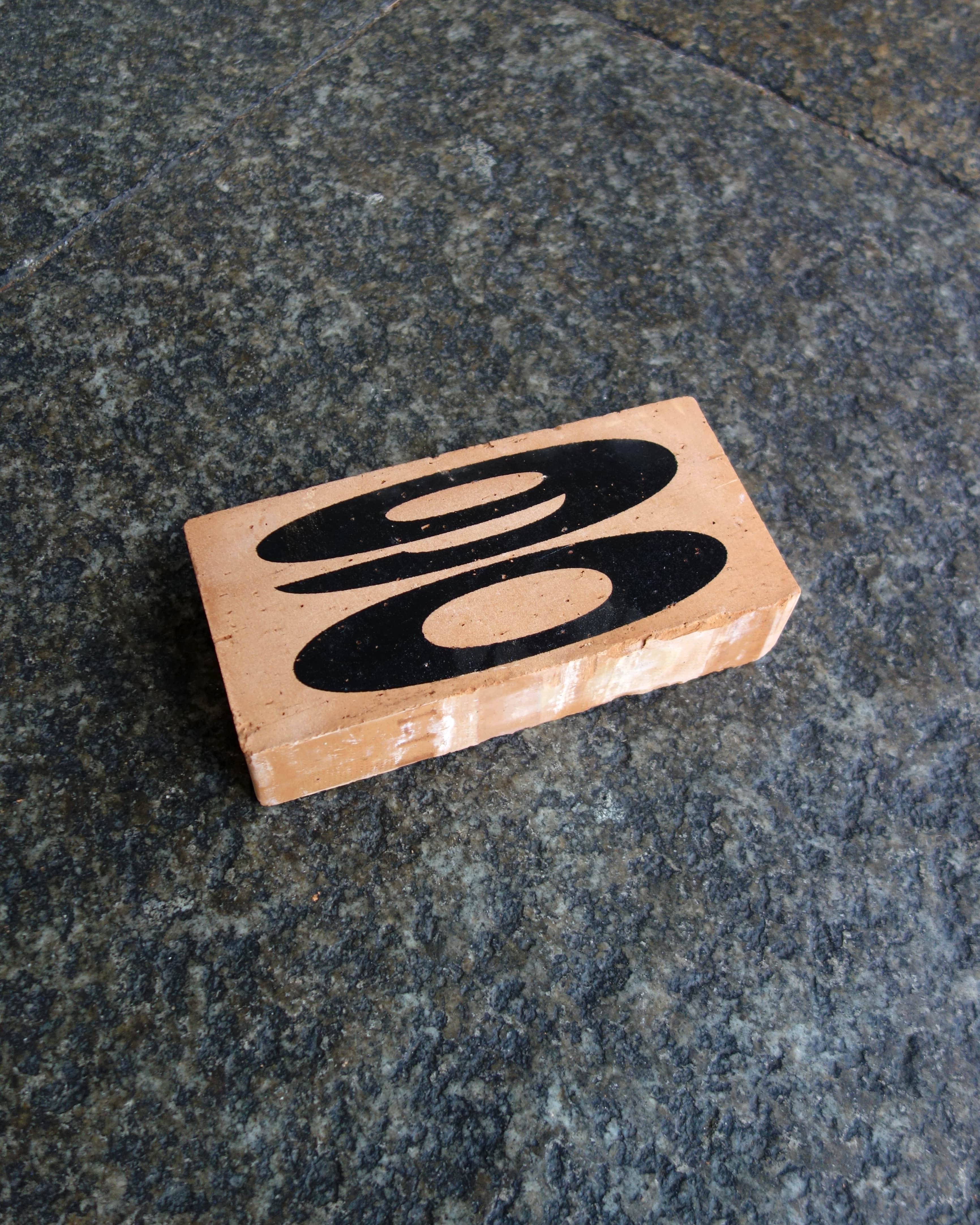 alt=''Italia90® Printed Brick - Red''