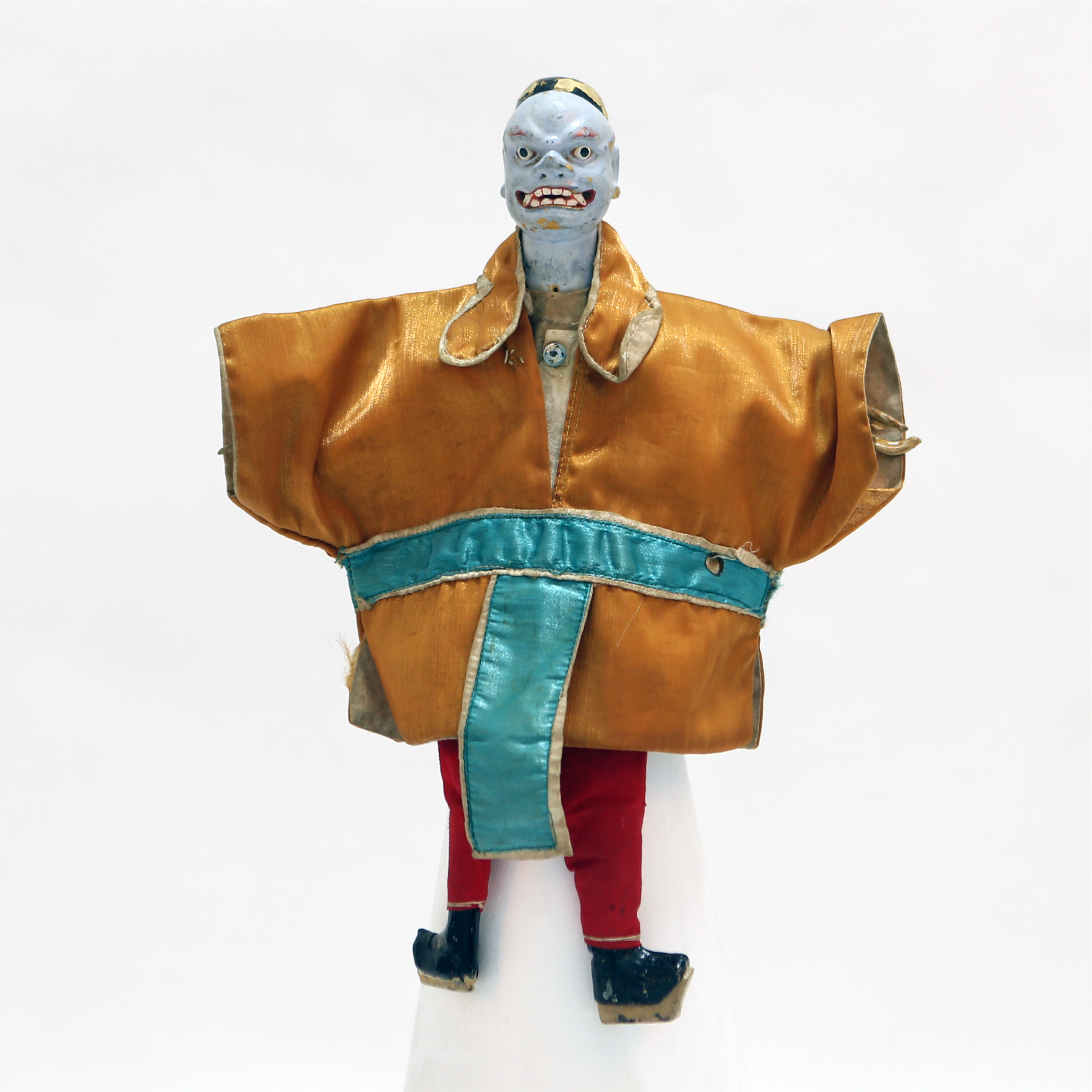 Green-faced Male with Fangs