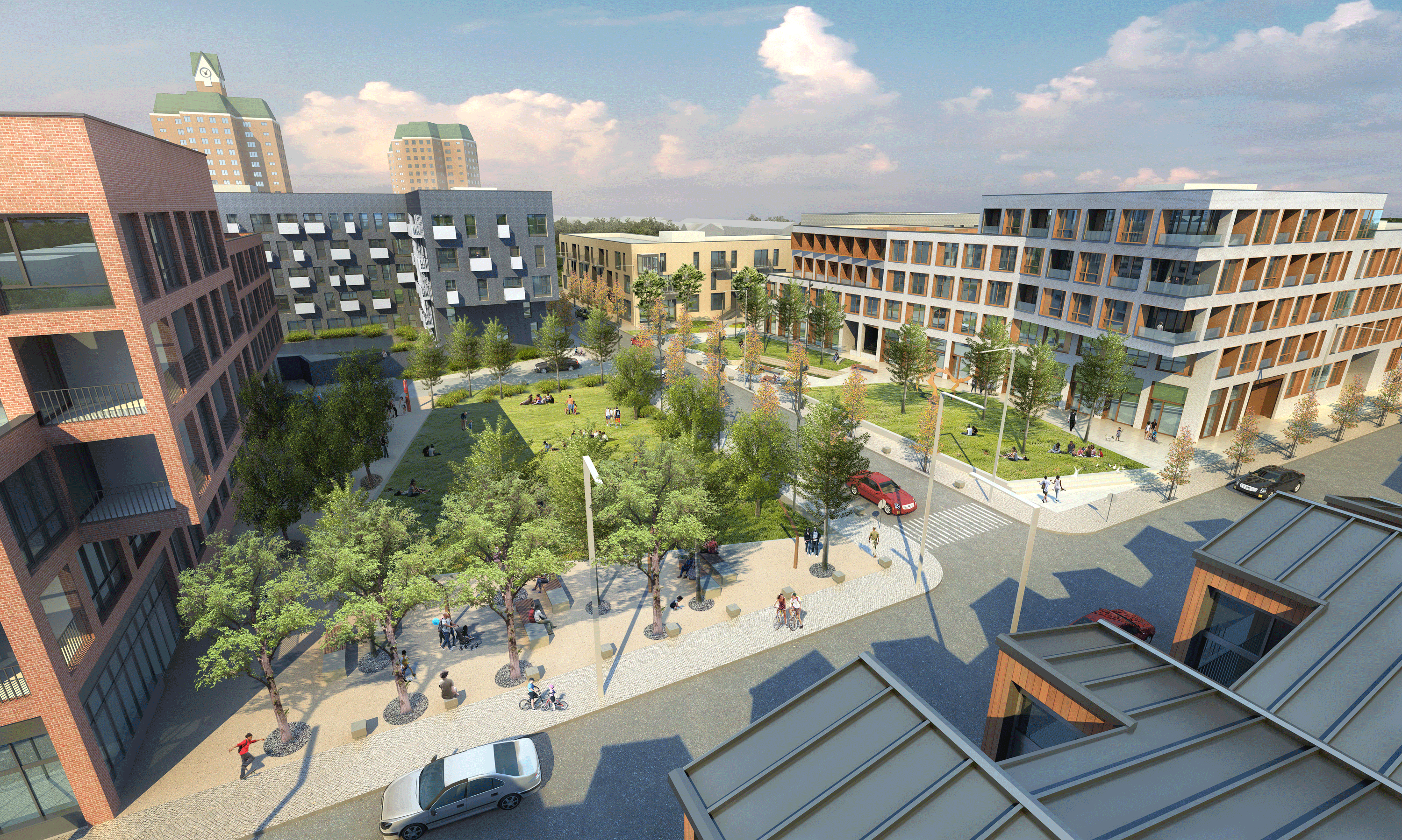 Tuscola ParkRendering © Hard Rock Digital Technology Co. LTD
