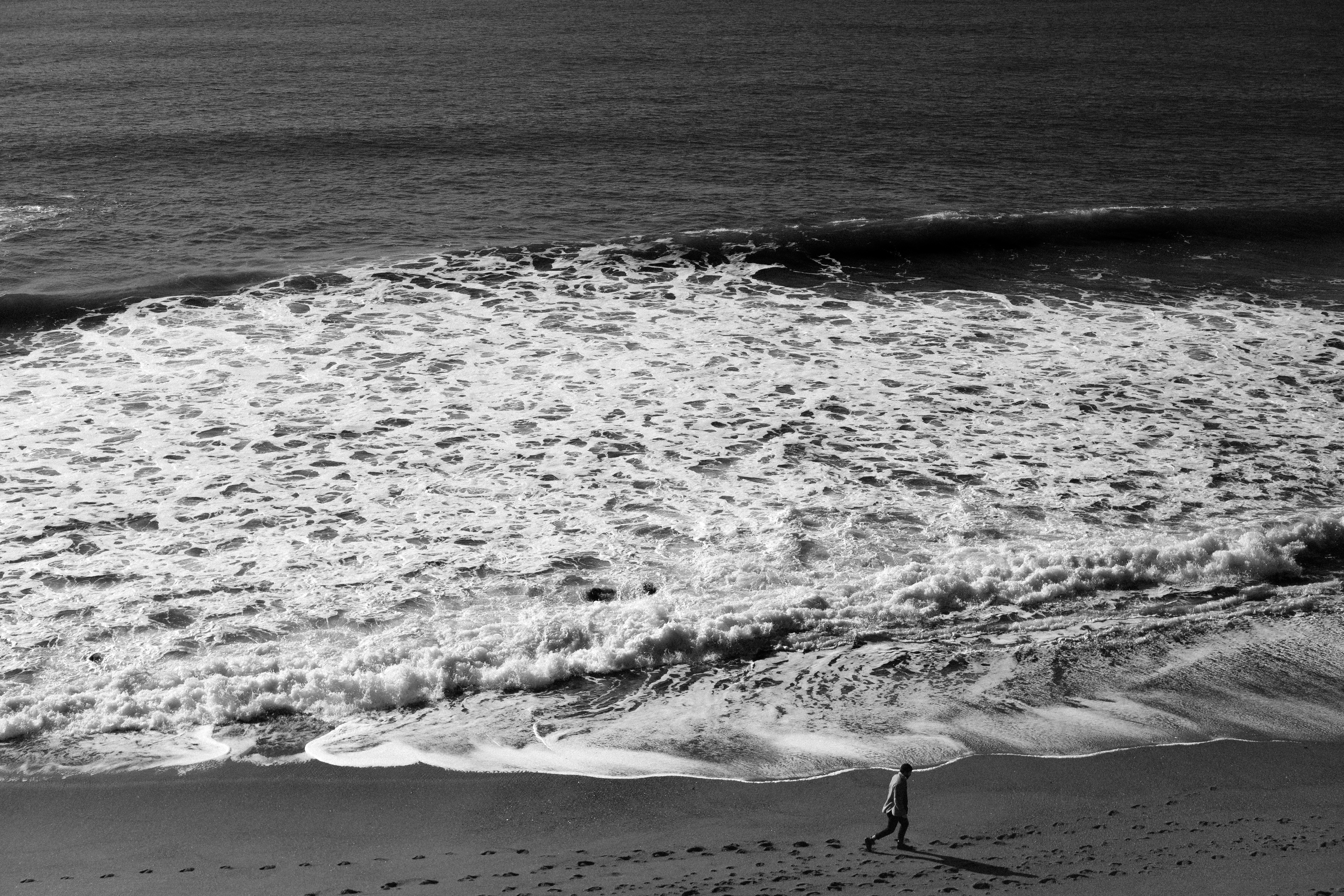 Rodeo Beach, CA. "The Long Walk Home"