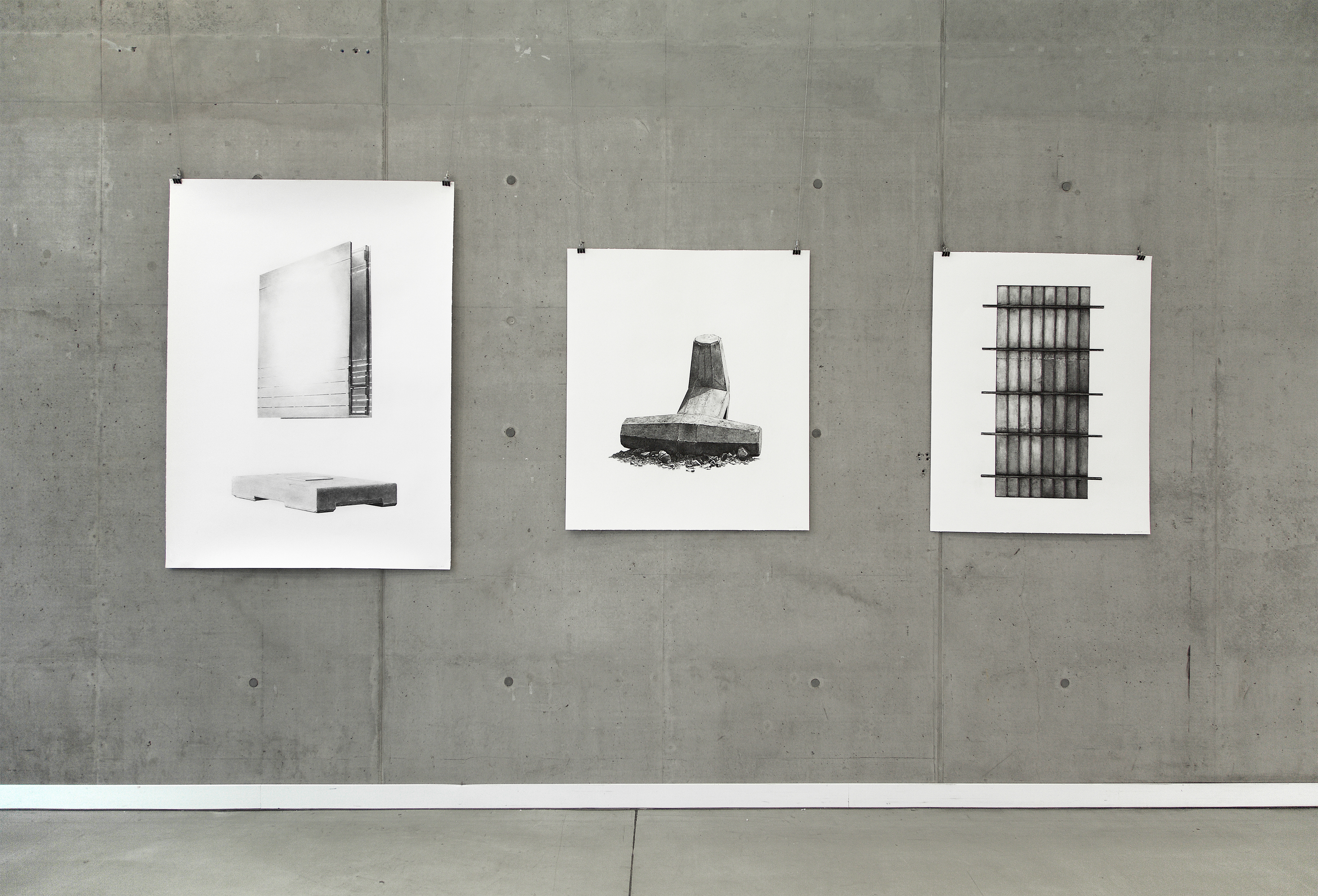 Exhibition view : Emerging Lines, Galeria Neon Academy of Arts, Wroclaw, Poland, 2019