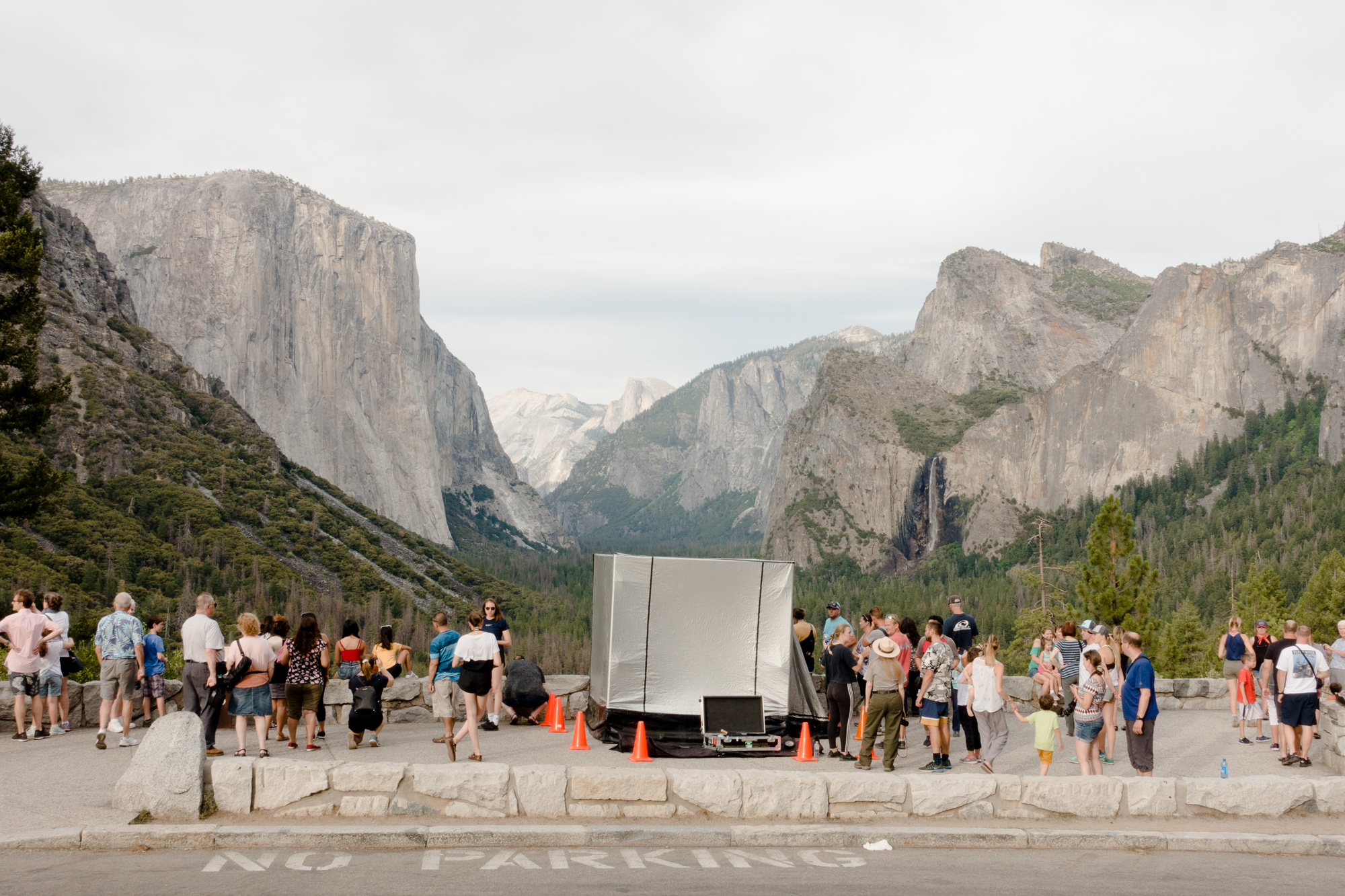 Iconic shot of Yosemite Valley