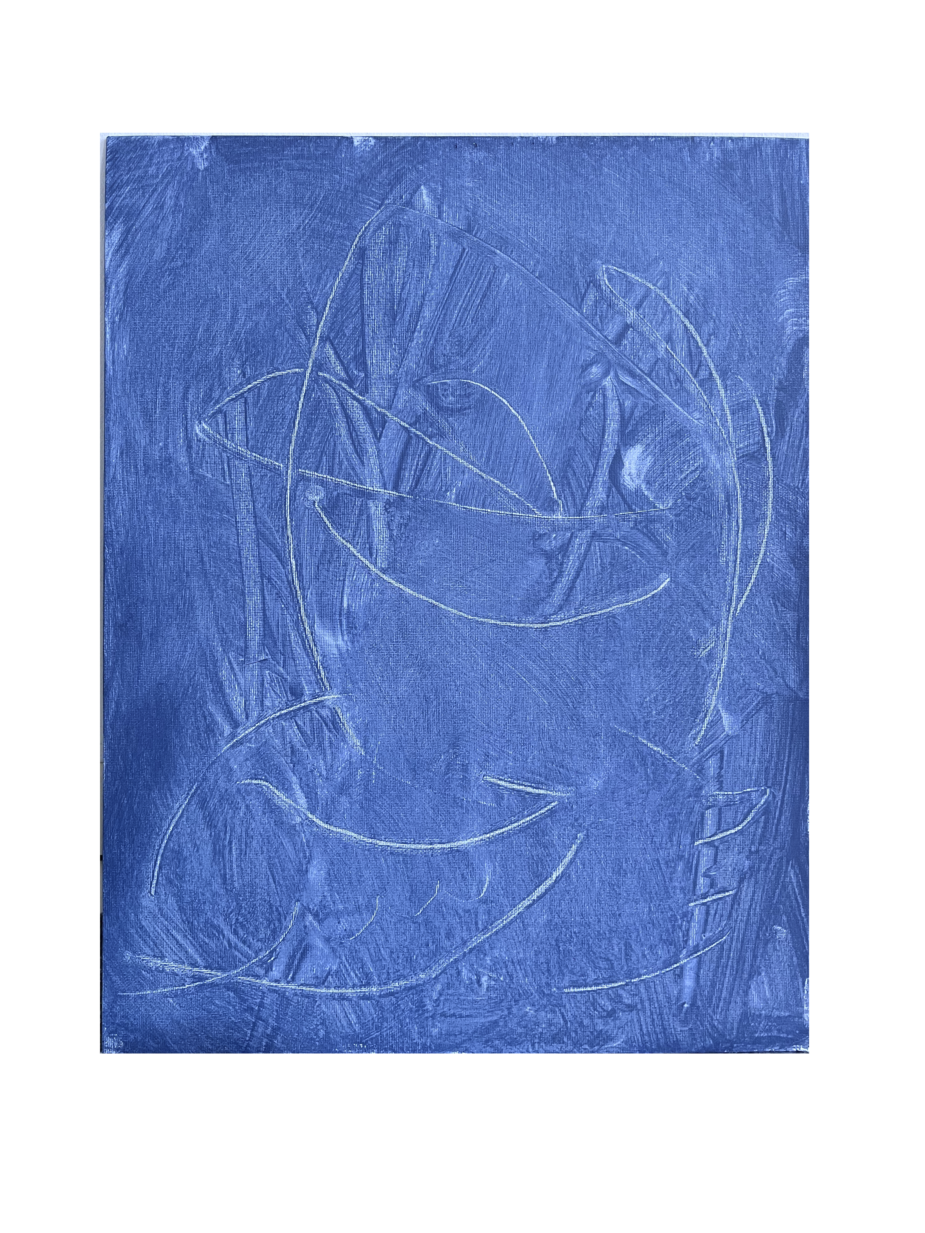 More Play and Less Worry (2022)Acrylic on canvas board40x30cm