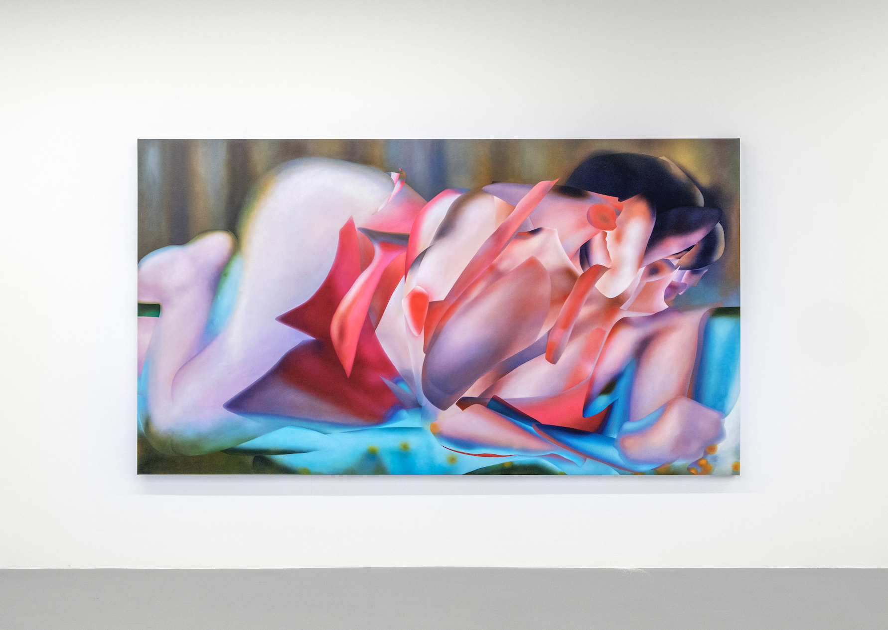 In Bloom, 2024, Oil on canvas, 64 × 115 in | 162.6 × 292.1 cm