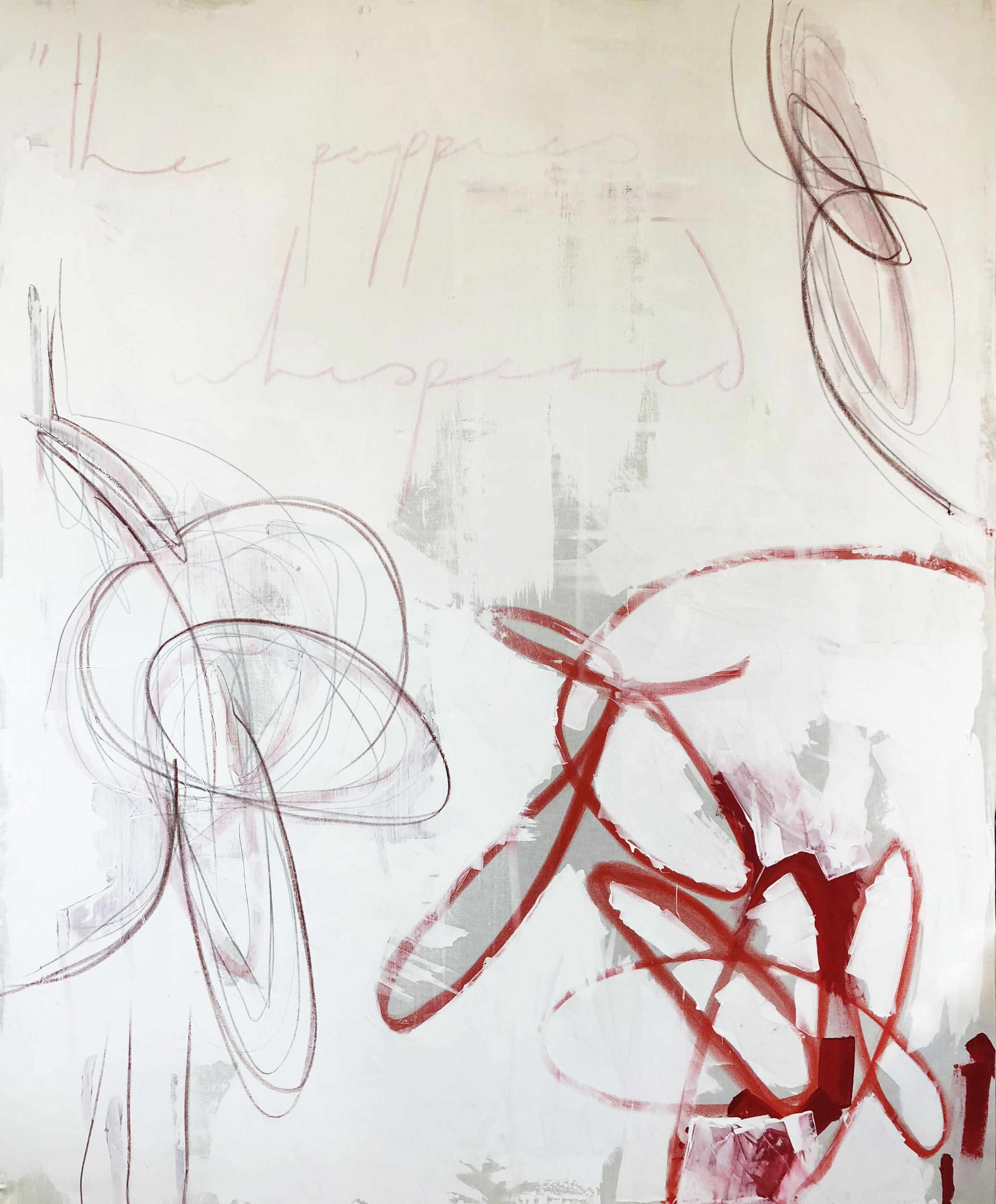 002I // Mixed Media on Canvas // 150x180cm // 2017