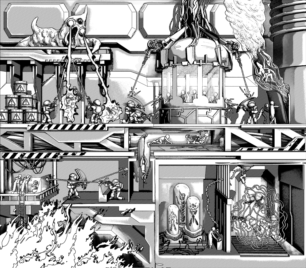 Illustration for Mothership 1e