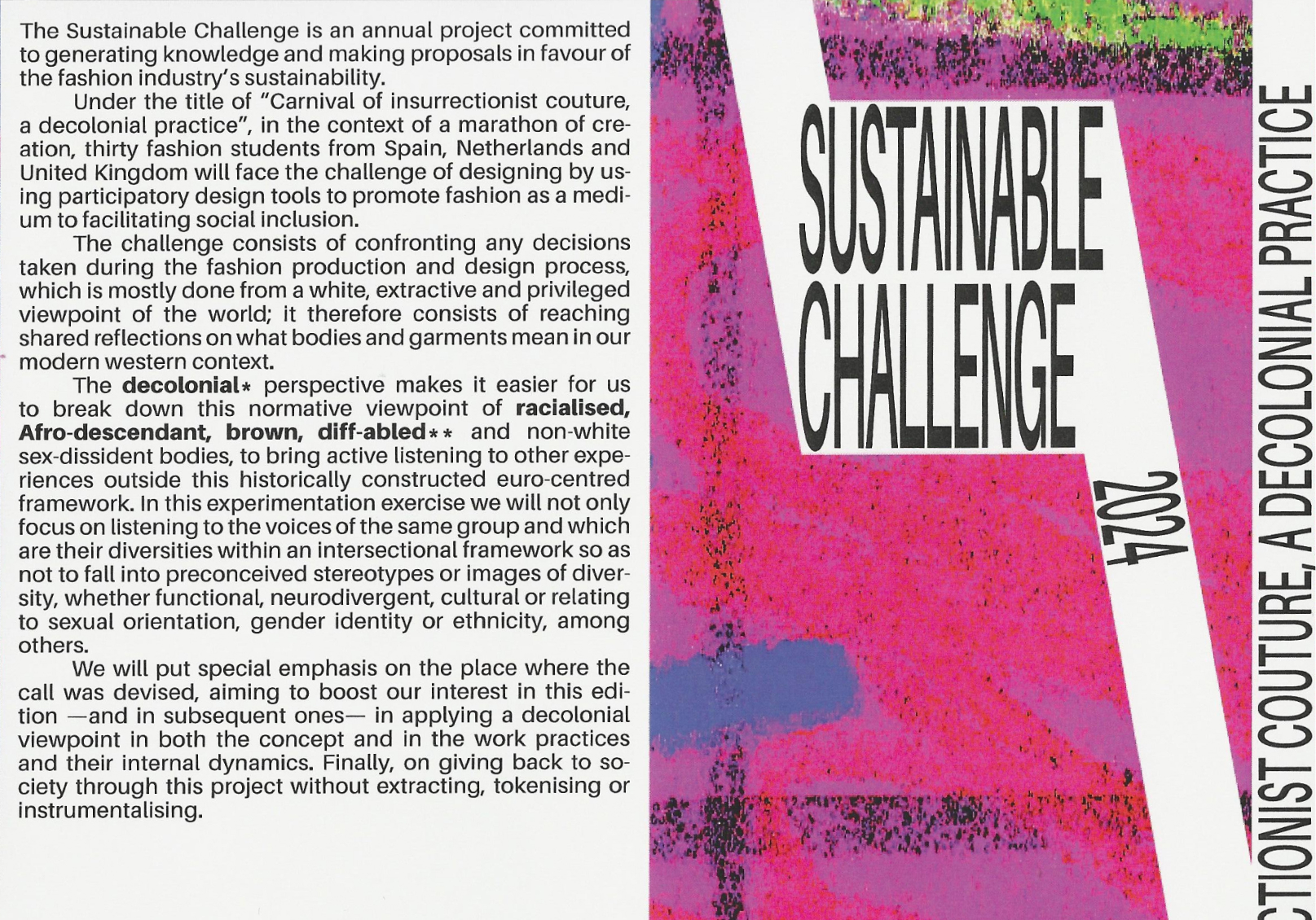 SUSTAINABLE CHALLENGE 2024