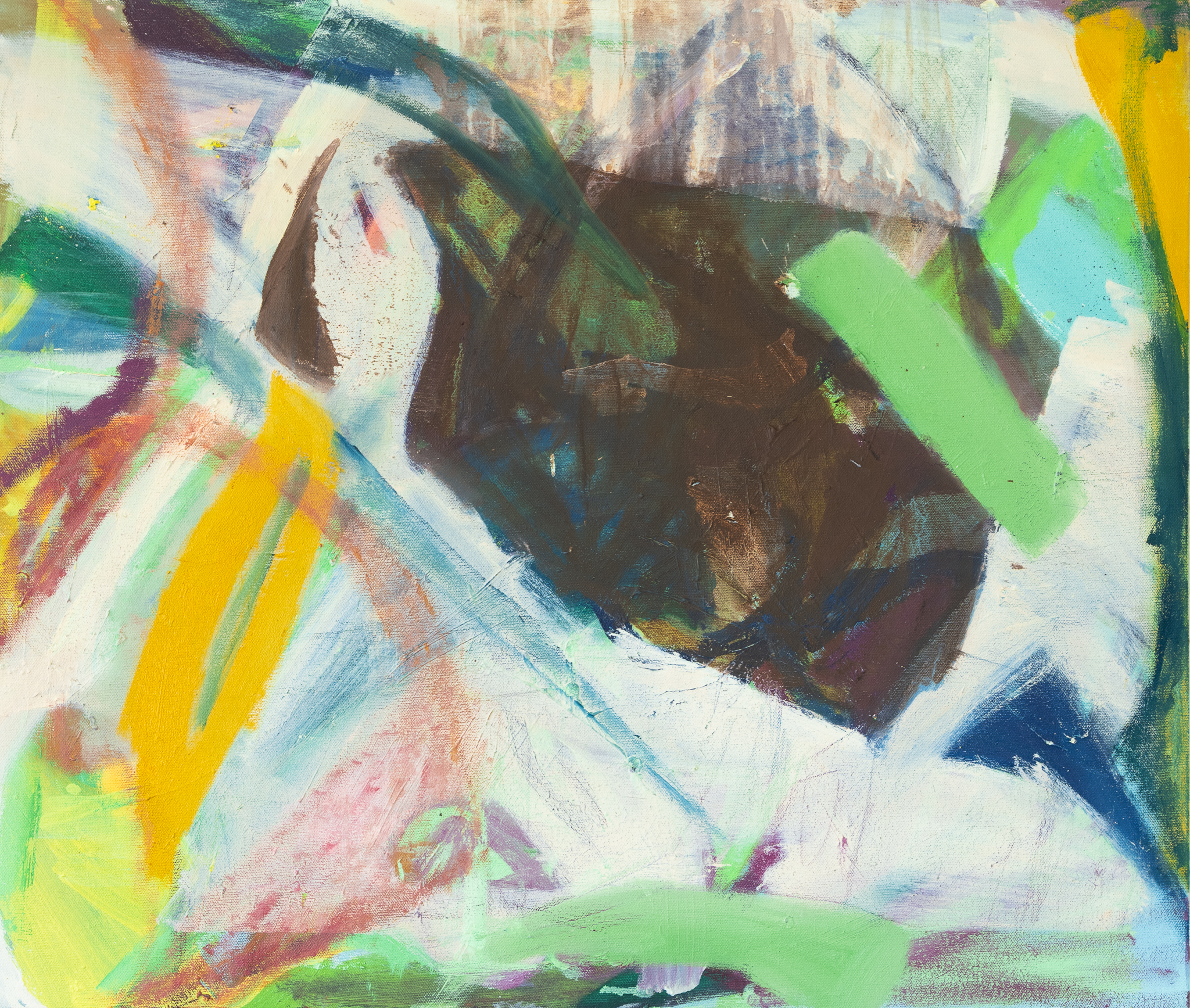 'jigsaw' - 2025, oil on canvas, 20x26