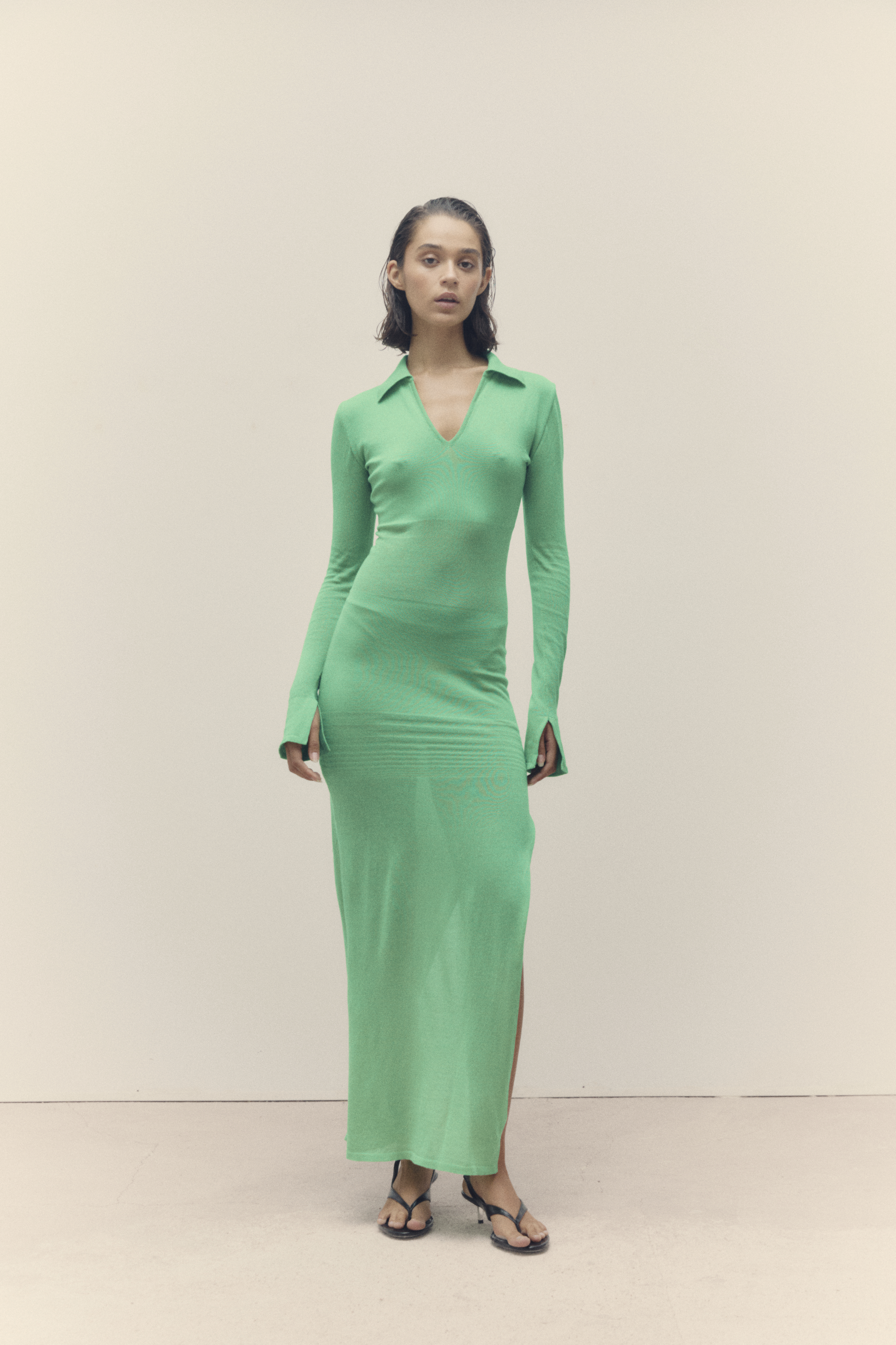 Gardena Lime Dress