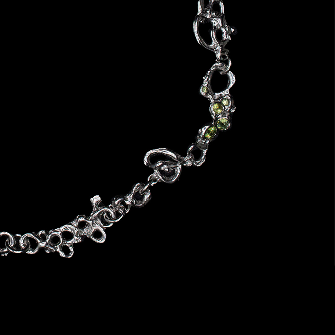 Bespoke Mini Nun Peridots & Sapphires