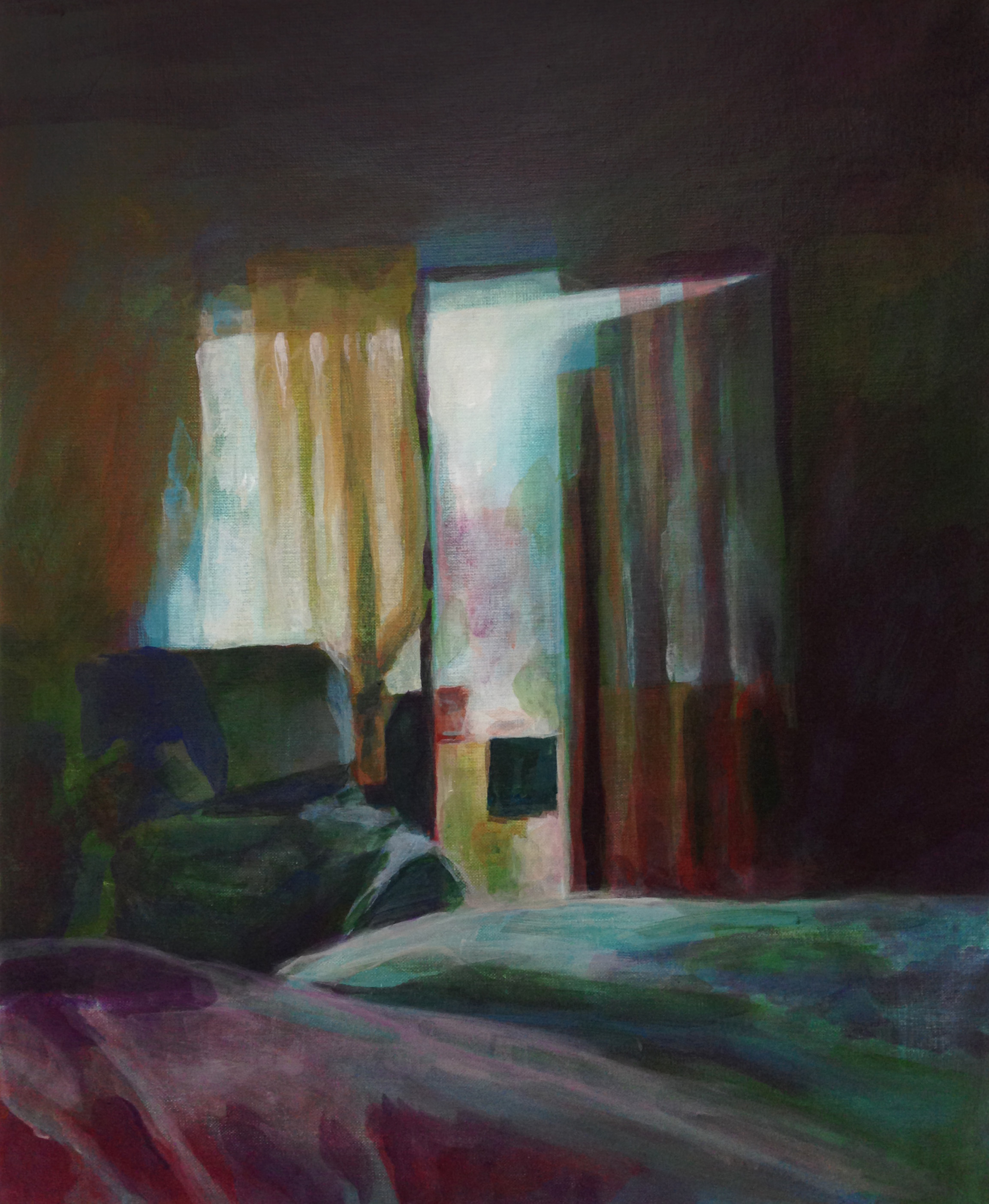 La Clémence III  —  61x50 cm (vendu)