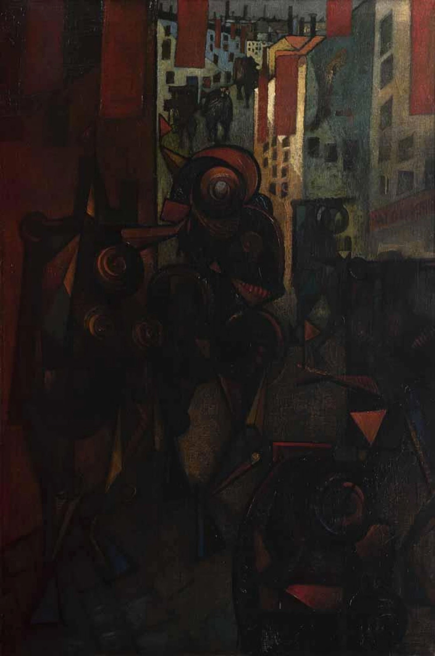 Bohumír Matal, Únor 1948, 1948, olej na plátně, Fotografie: Artplus 