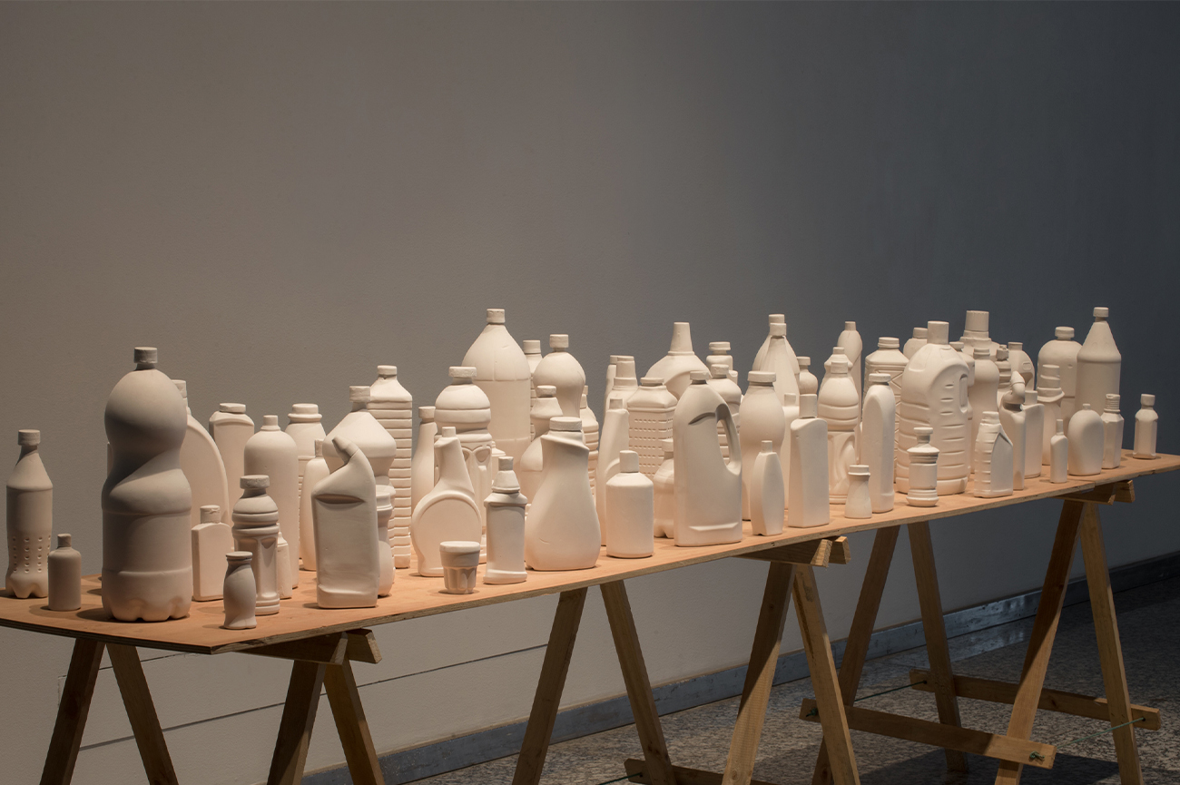 Isidora CorreaTraducción Local, 201370 ceramic plaster models300 x 60 x 115 cm