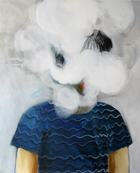 Smoke, acrylic on canvas, 60/50 cm